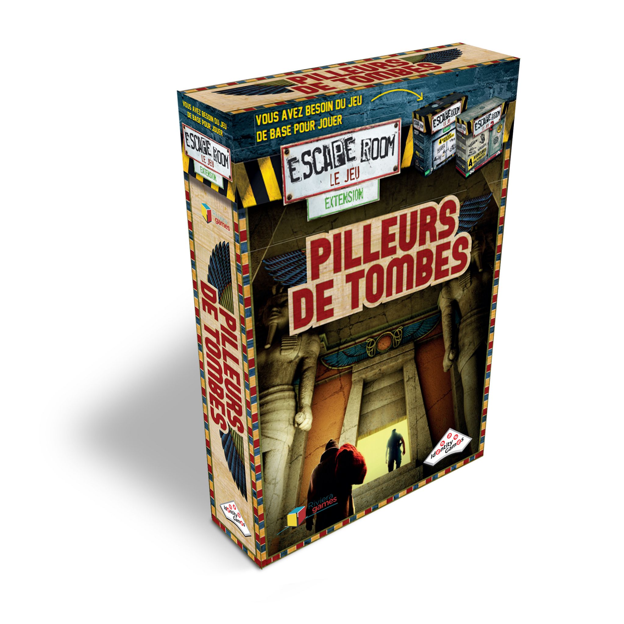 RIVIERA GAMES Jeu Escape Room Pack Extension Pilleurs de Tombes pas ...