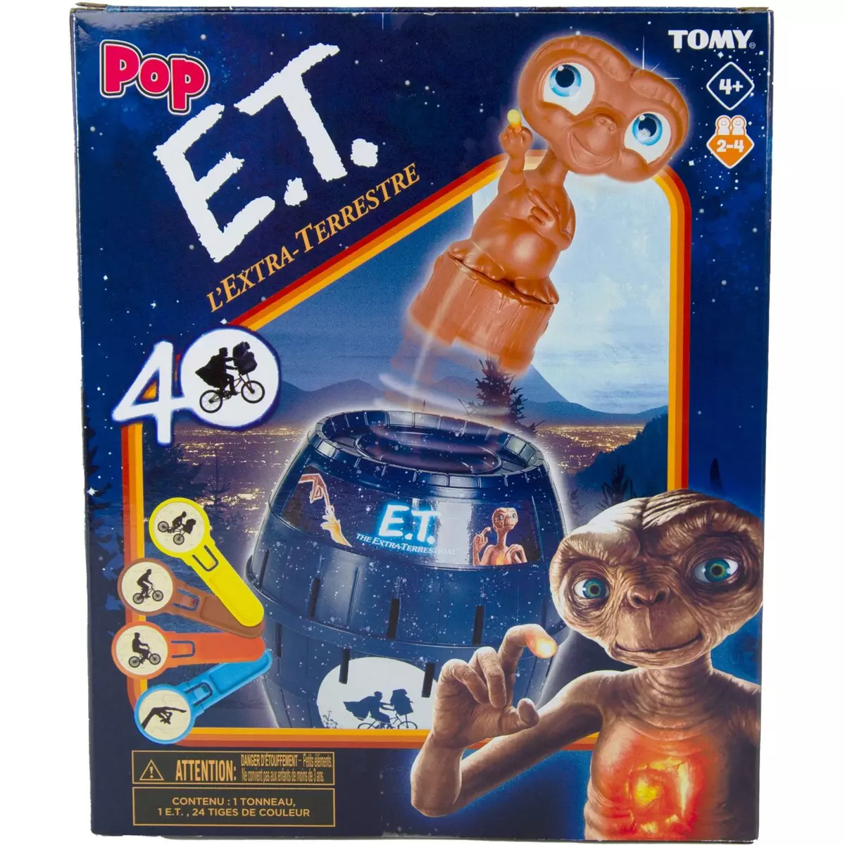 TOMY Jeu d'adresse POP E.T