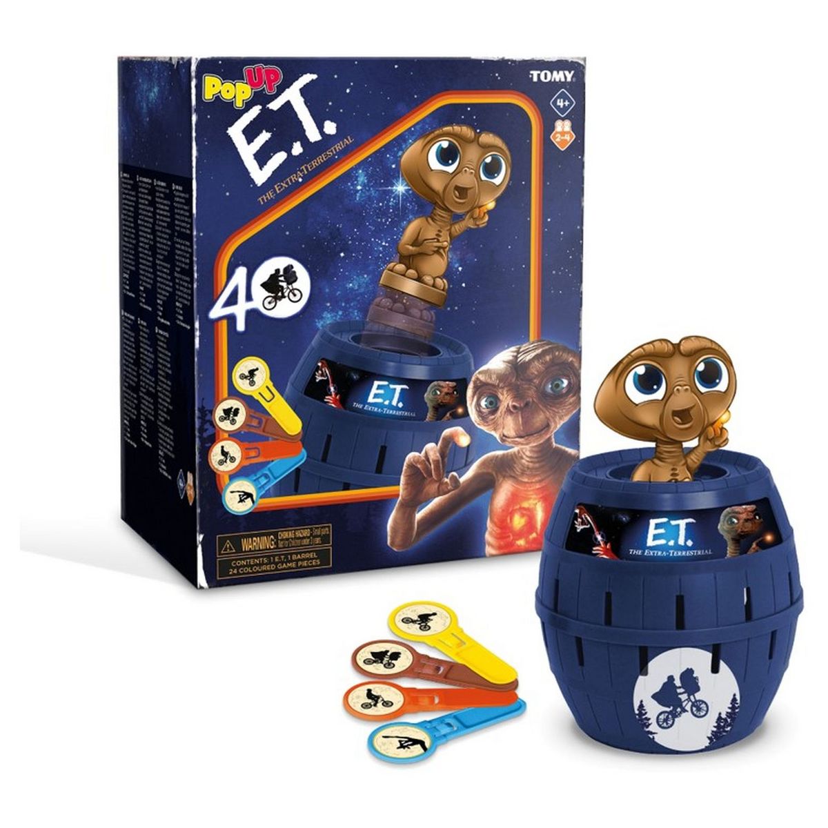 TOMY Jeu d'adresse POP E.T