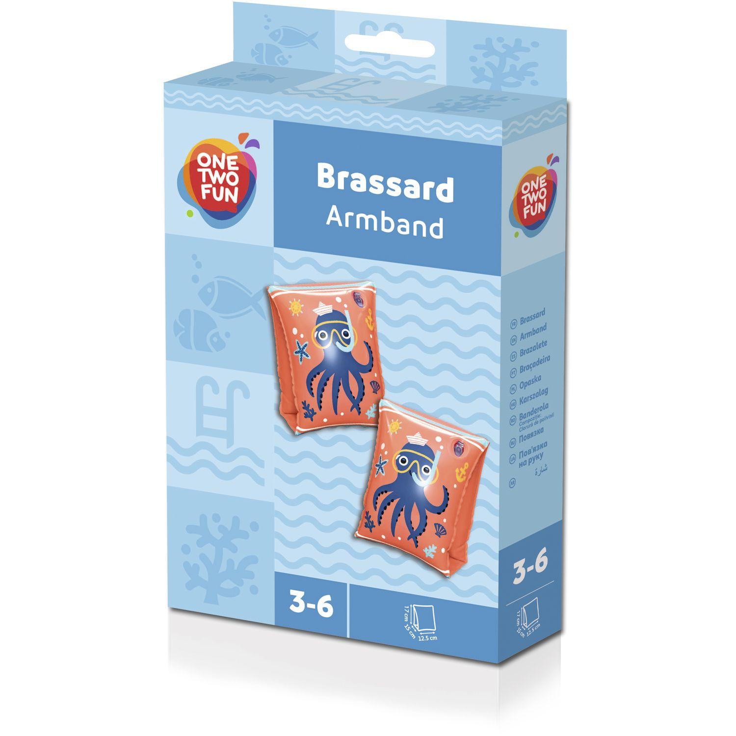 Voir la diapositive 2 : ONE TWO FUN Brassards enfants
