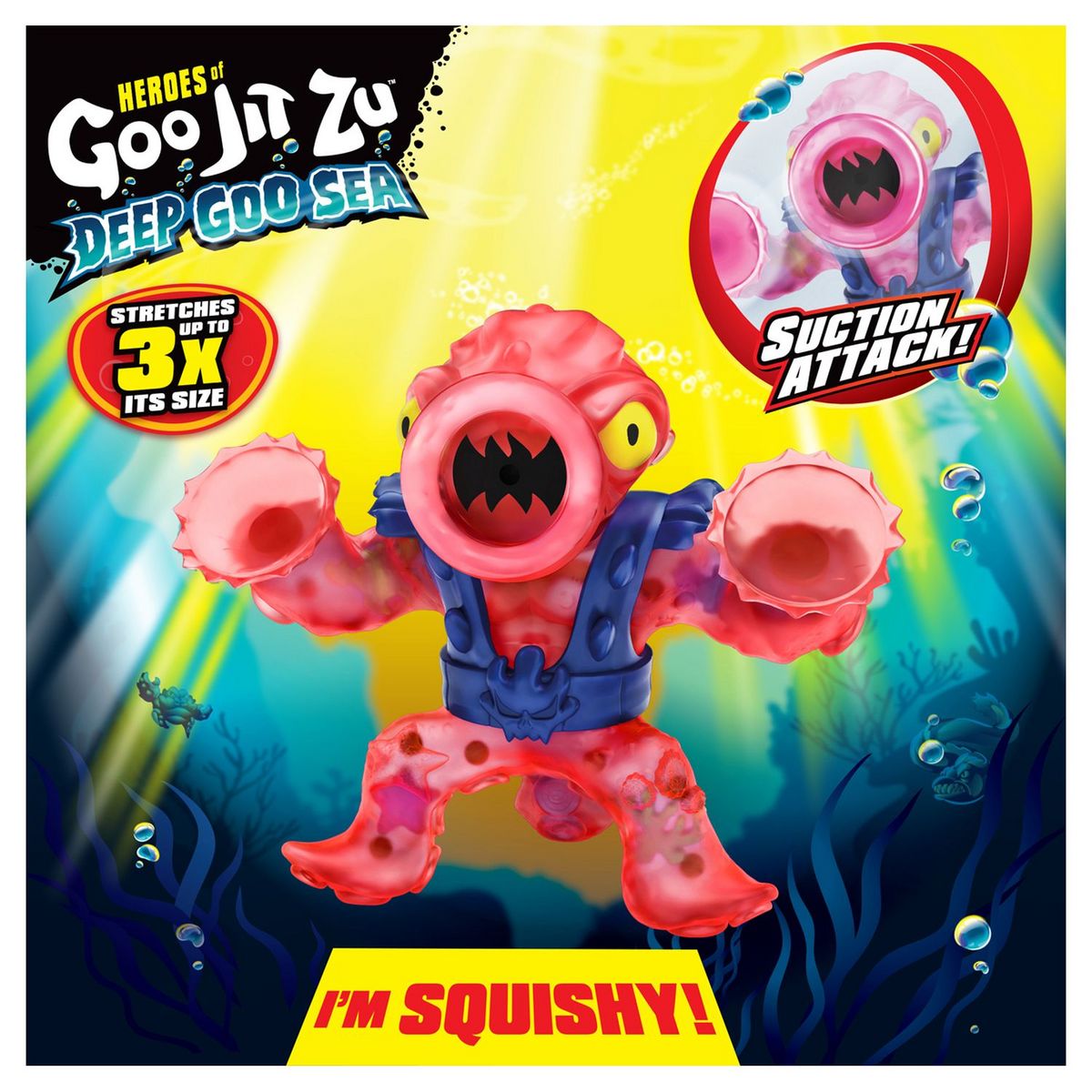 MOOSE Figurine Goo Jit Zu Deep Goo Sea - Squidor