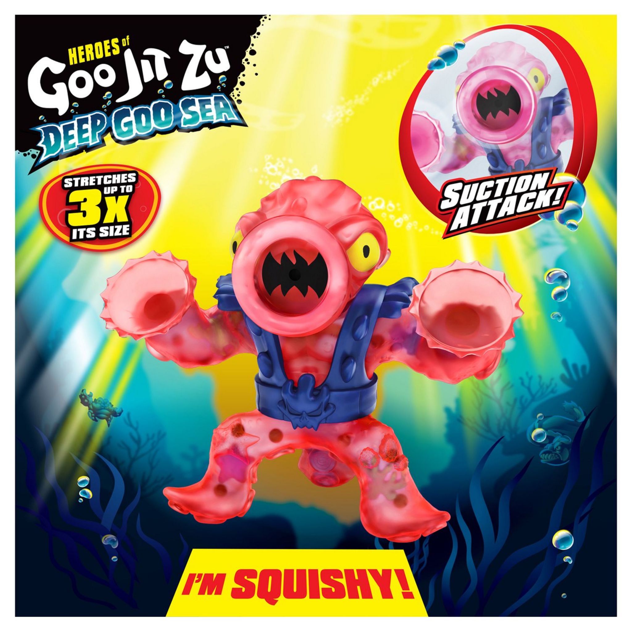 Voir la diapositive 2 : MOOSE Figurine Goo Jit Zu Deep Goo Sea - Squidor