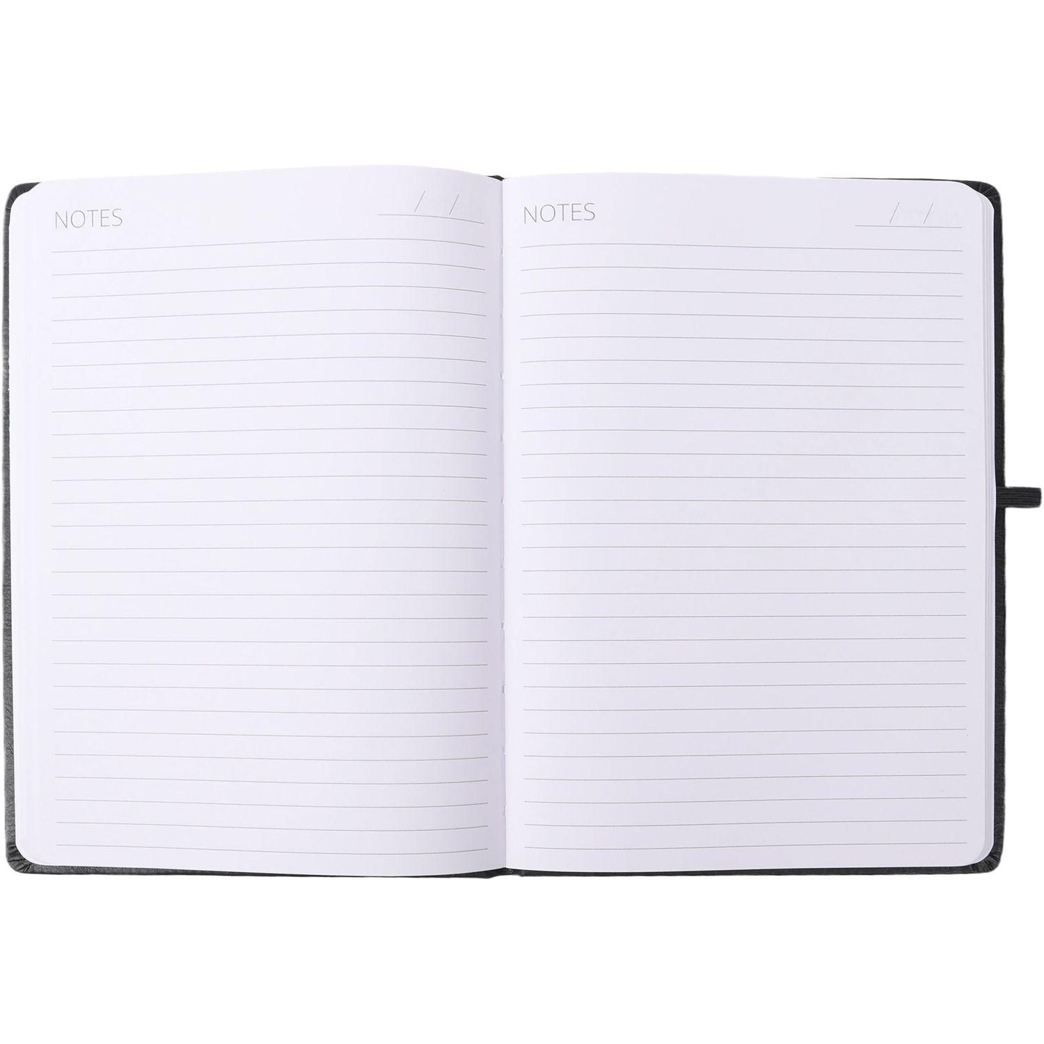 Voir la diapositive 5 : AUCHAN Carnet A5 96 pages couverture noir