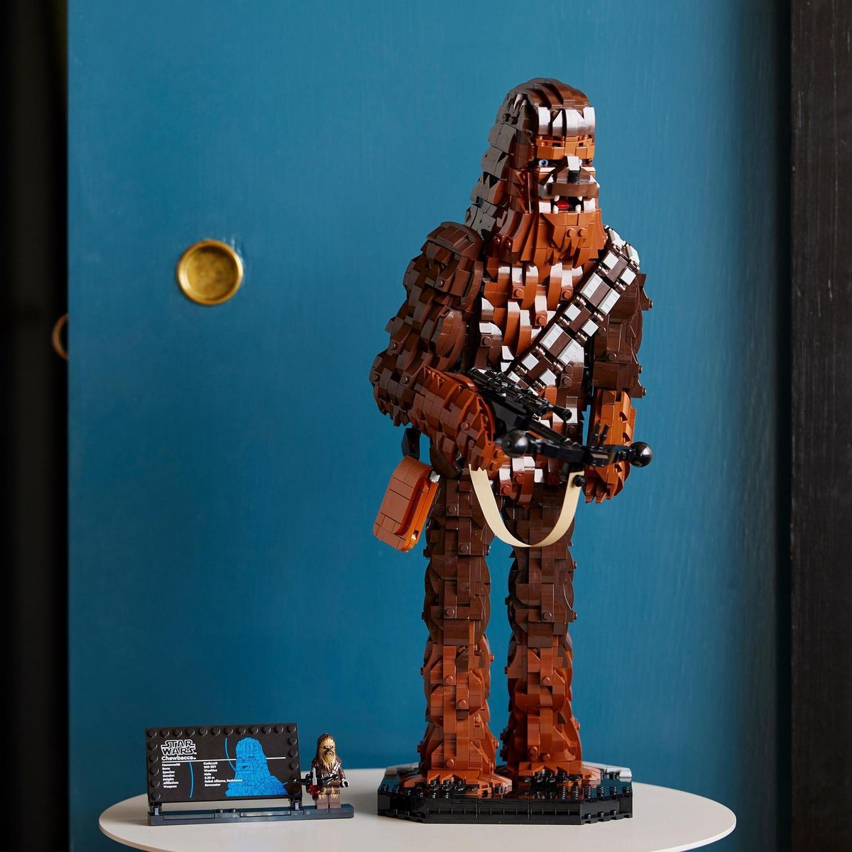 LEGO LEGO Star Wars 75371 Chewbacca, Kit de Modélisme Le Retour du Jedi pour Adultes, Figurines de Wookiee avec Arbalète