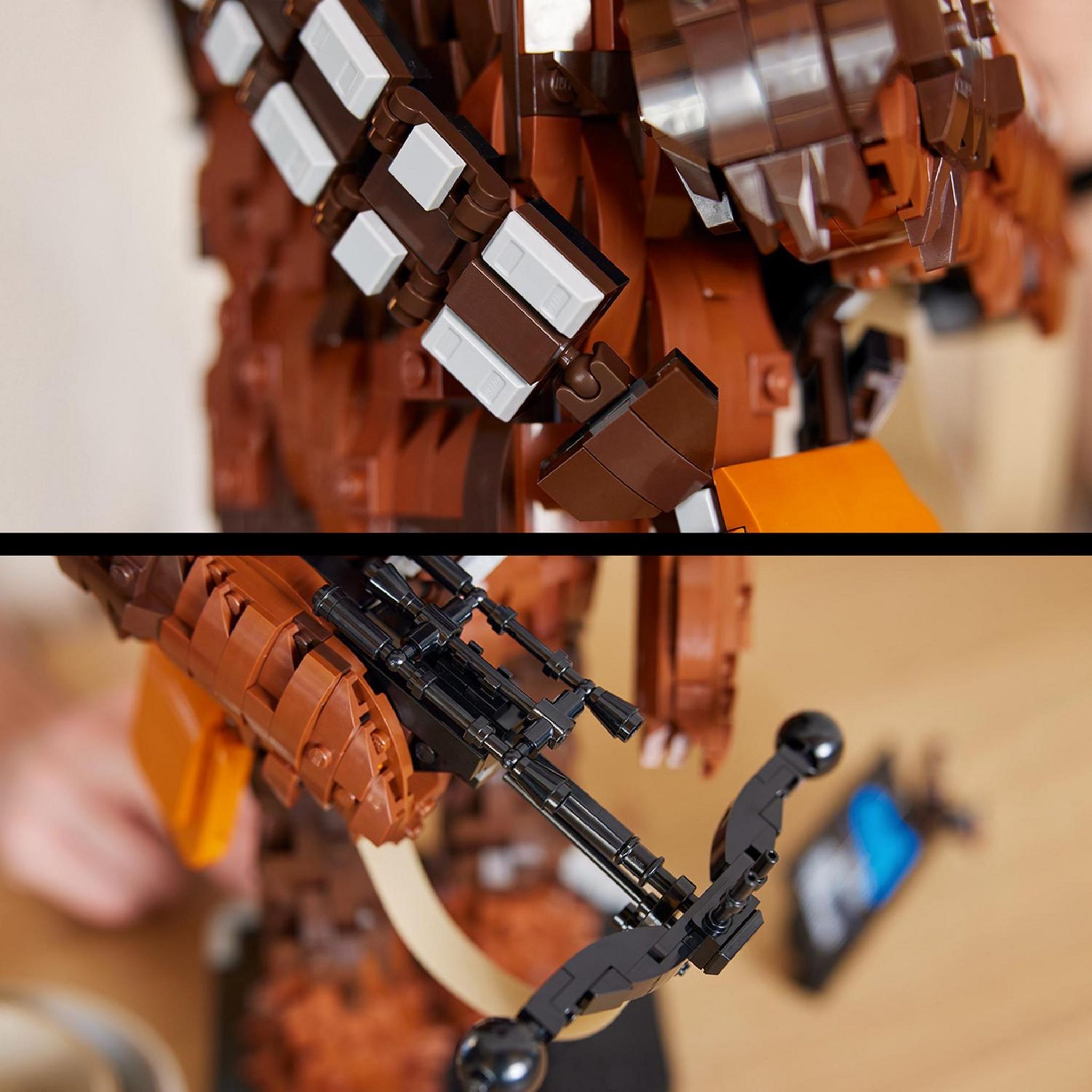 Voir la diapositive 5 : LEGO LEGO Star Wars 75371 Chewbacca, Kit de Modélisme Le Retour du Jedi pour Adultes, Figurines de Wookiee avec Arbalète