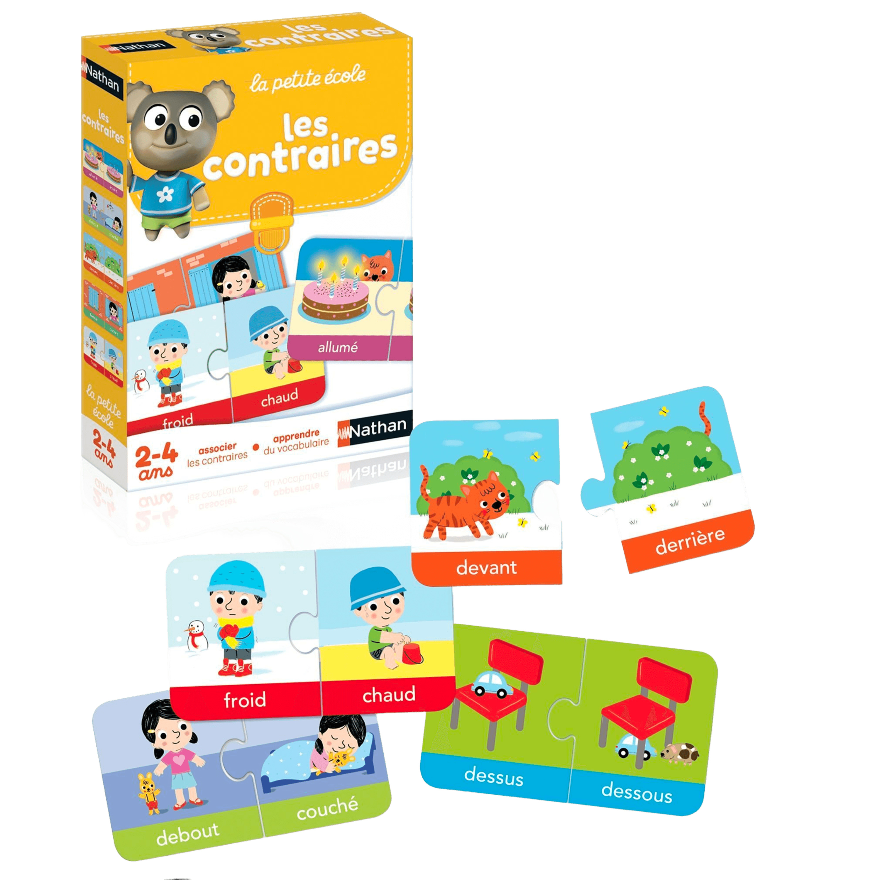 DUJARDIN La Petite école - Les contraires