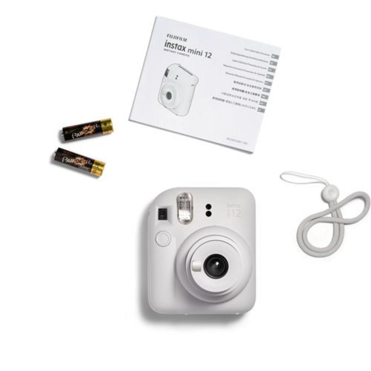 FUJIFILM Appareil photo Instantané INSTAX Mini 12 - Blanc