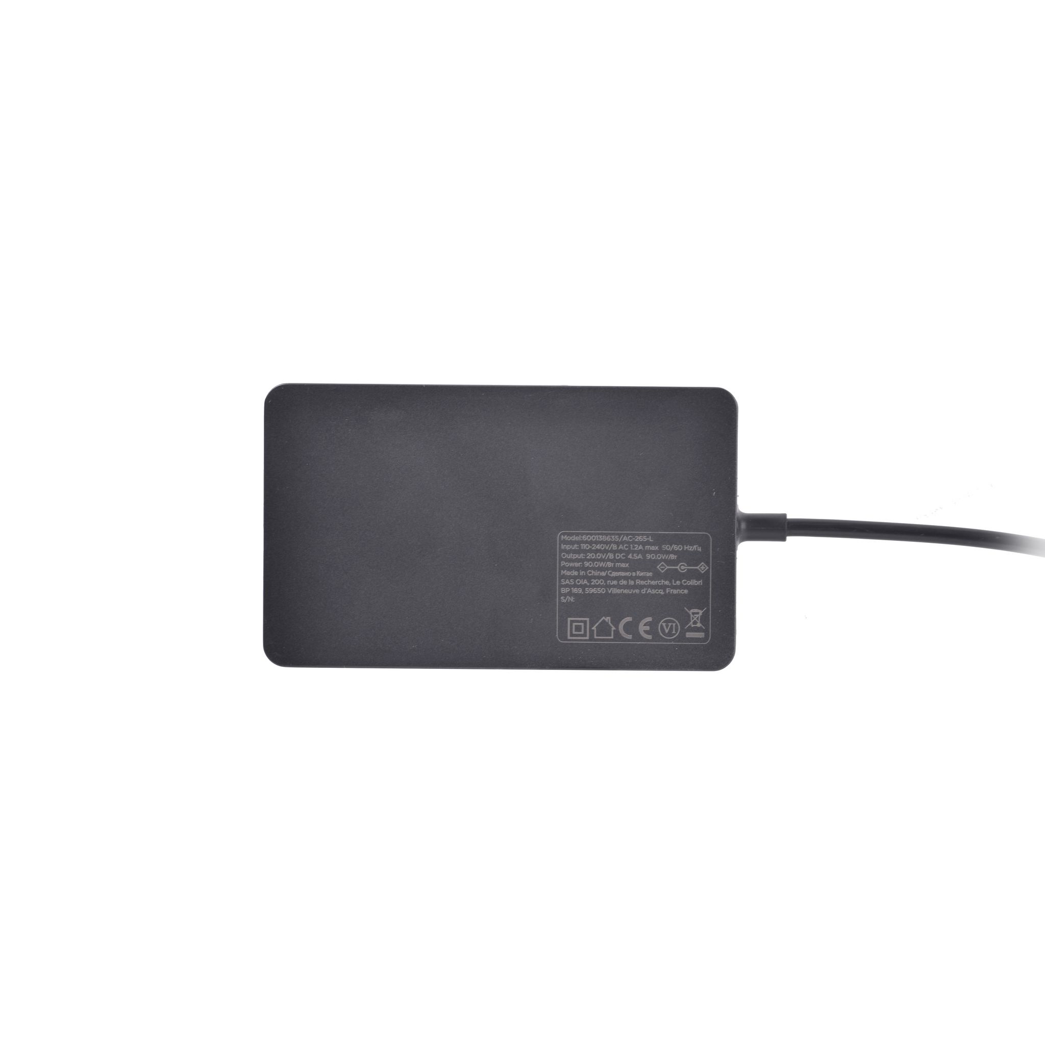 Voir la diapositive 2 : QILIVE Chargeur universel pour ordinateur portable ACER - Noir