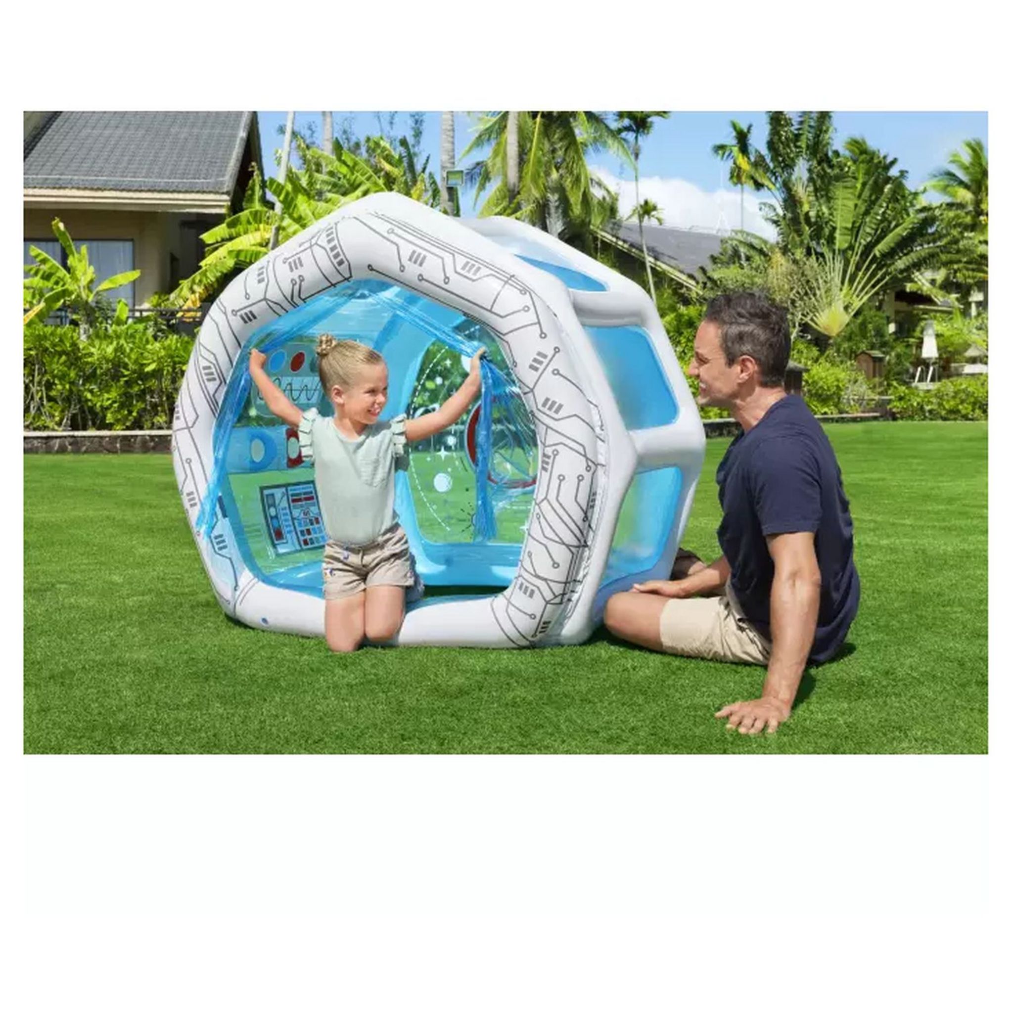 Voir la diapositive 3 : BESTWAY Maison Station Spatiale