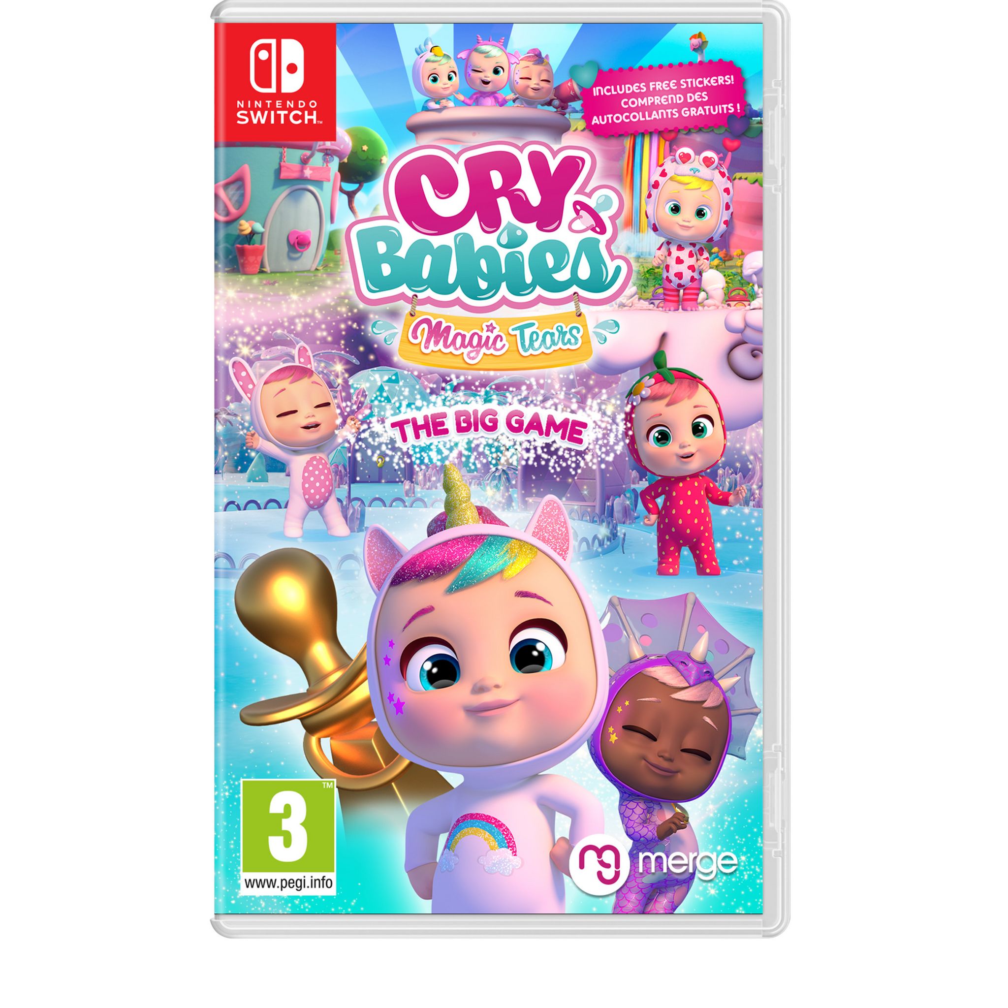 Voir la diapositive 1 : Cry Babies Magic Tears: The Big Game Nintendo Switch
