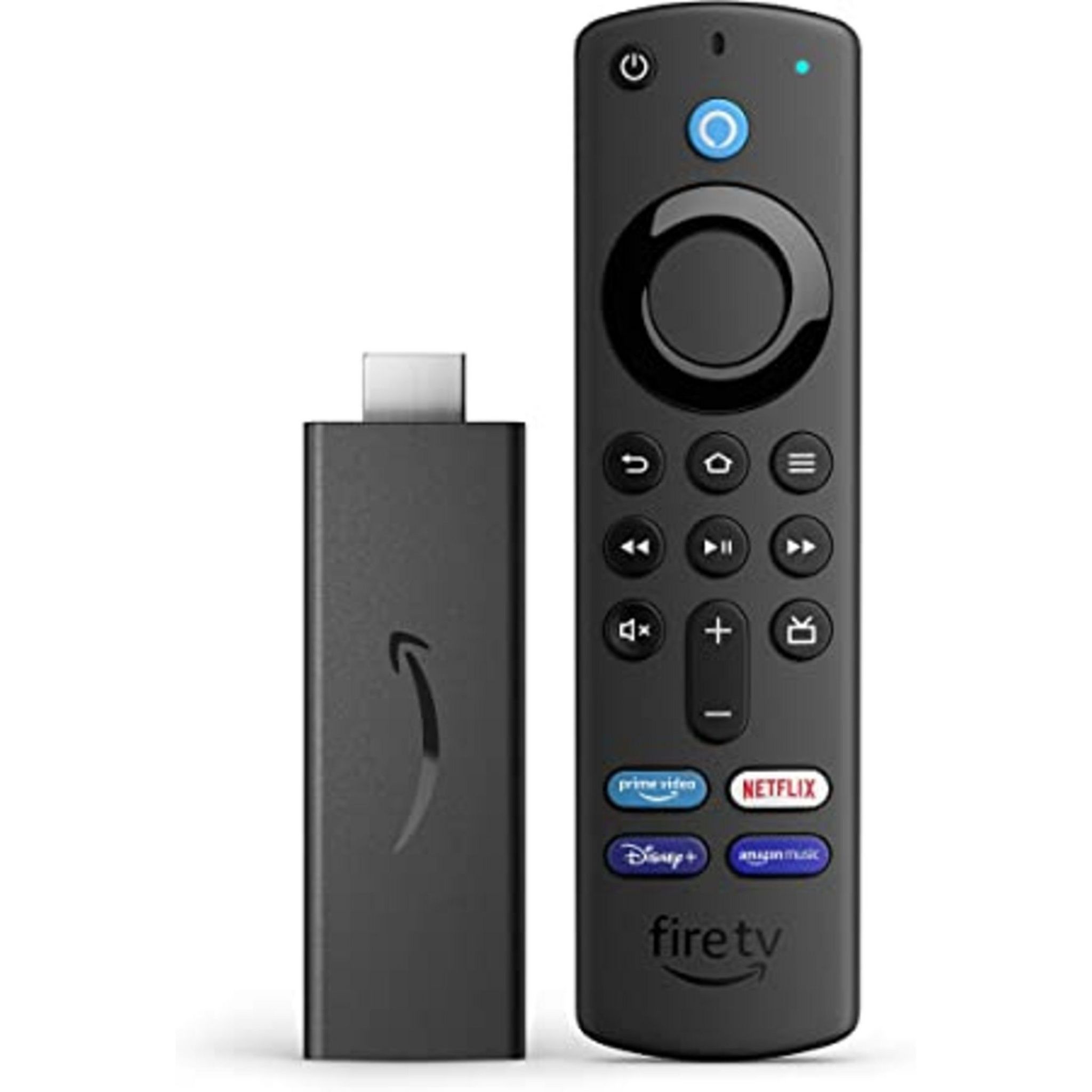 Voir la diapositive 1 : AMAZON Fire TV Stick HD avec télécommande vocale Alexa
