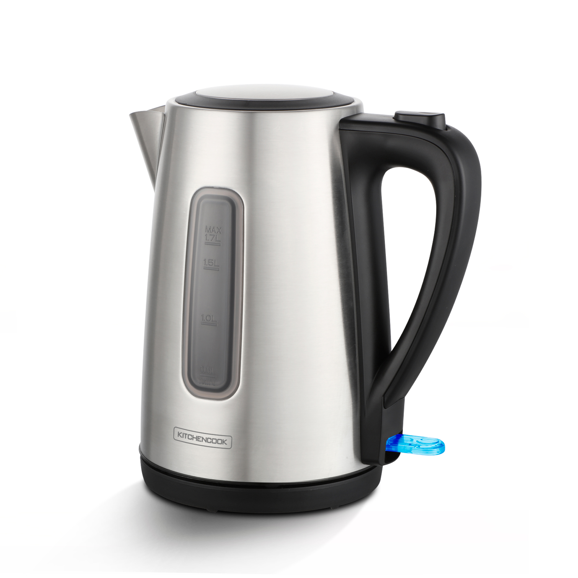 Voir la diapositive 2 : KITCHENCOOK Bouilloire électrique XTEA - Inox