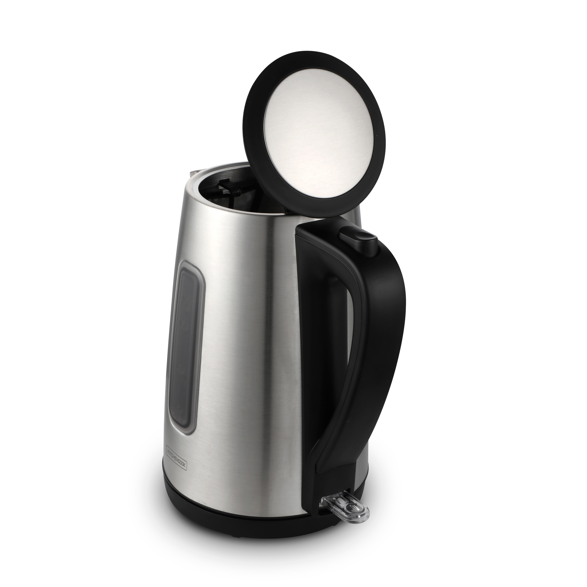Voir la diapositive 4 : KITCHENCOOK Bouilloire électrique XTEA - Inox