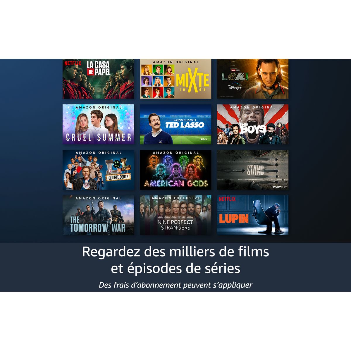 AMAZON Fire TV Stick 4K avec télécommande vocale Alexa