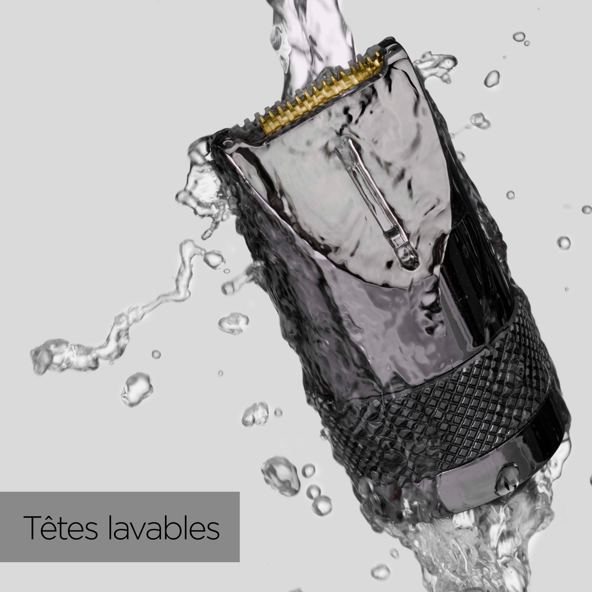 Voir la diapositive 8 : BABYLISS Tondeuse nez oreilles et sourcils E111E - Noir