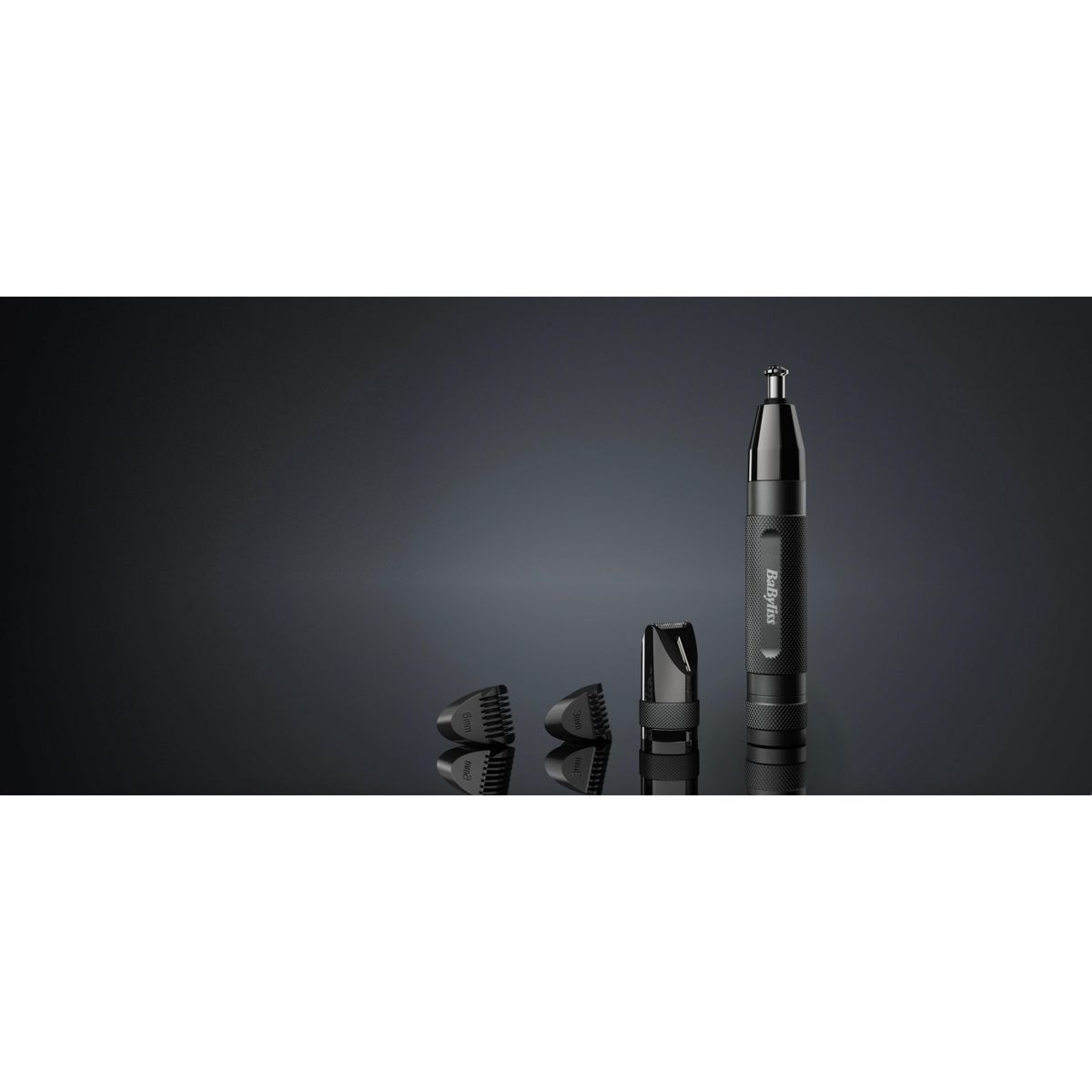 BABYLISS Tondeuse nez oreilles et sourcils E111E - Noir