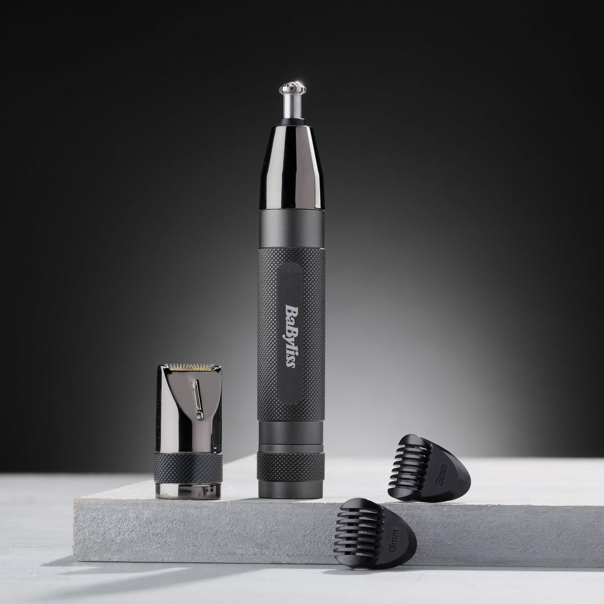 BABYLISS Tondeuse nez oreilles et sourcils E111E - Noir