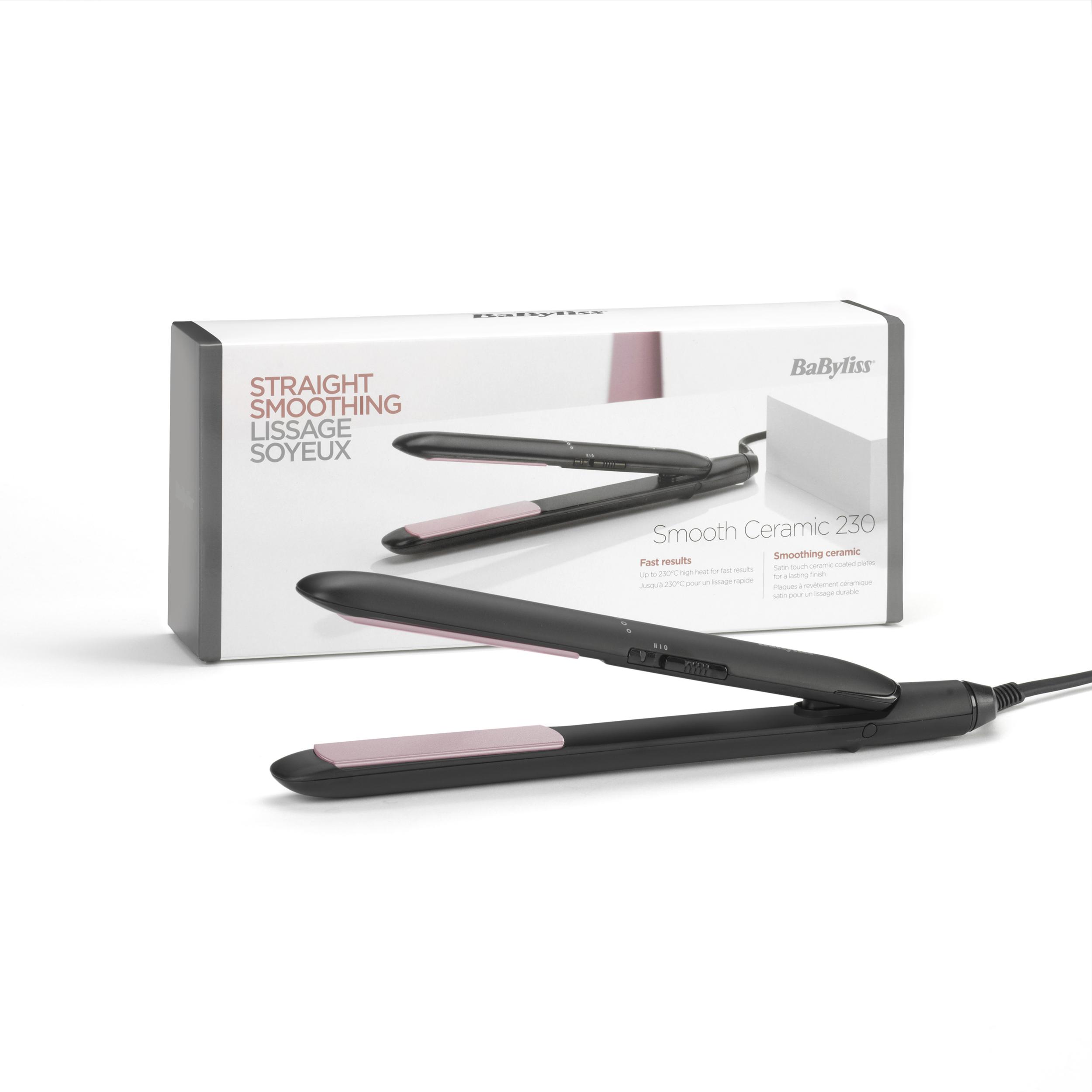 Voir la diapositive 2 : BABYLISS Lisseur ST241E - Noir