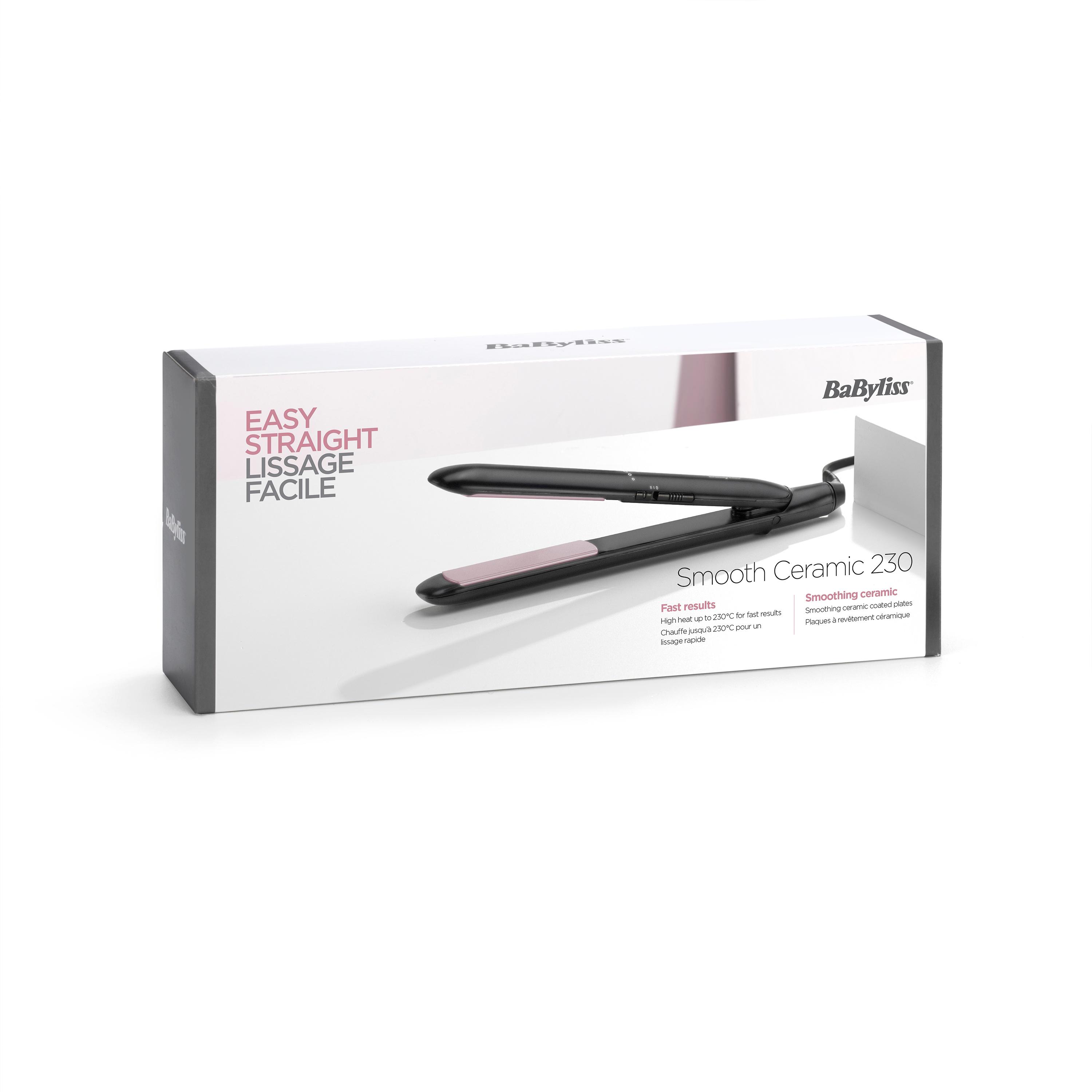 Voir la diapositive 3 : BABYLISS Lisseur ST241E - Noir