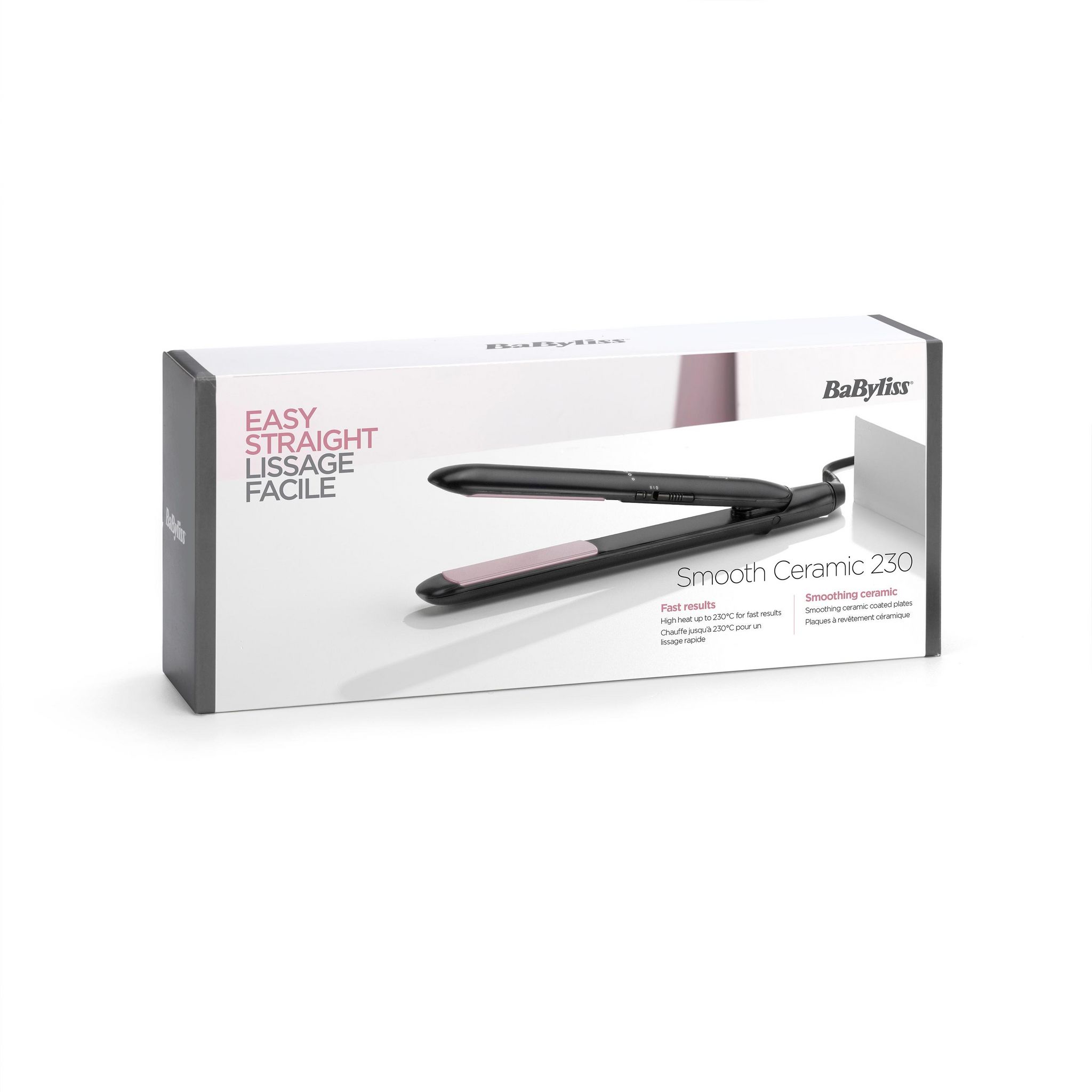 Voir la diapositive 3 : BABYLISS Lisseur ST241E - Noir