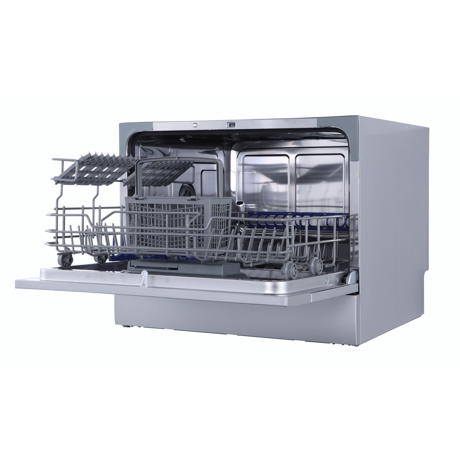 Voir la diapositive 2 : QILIVE Lave vaisselle de table Q.6341, 6 couverts, 55 cm, 47 dB, D