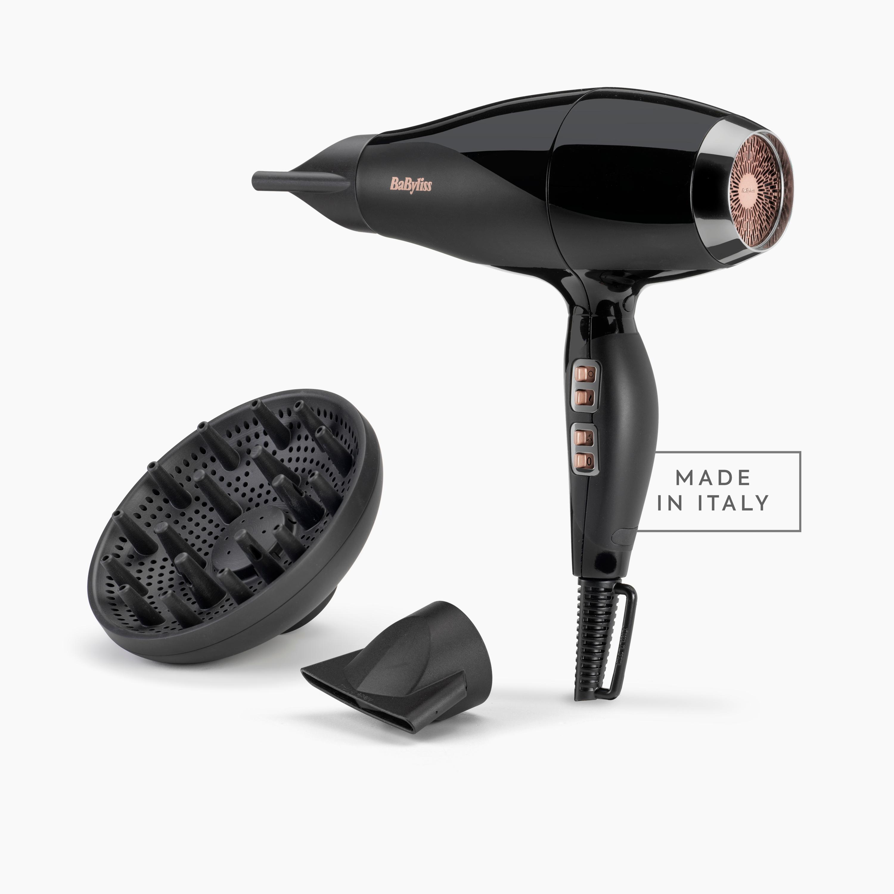 Voir la diapositive 2 : BABYLISS Sèche cheveux pro 6716DE - Noir