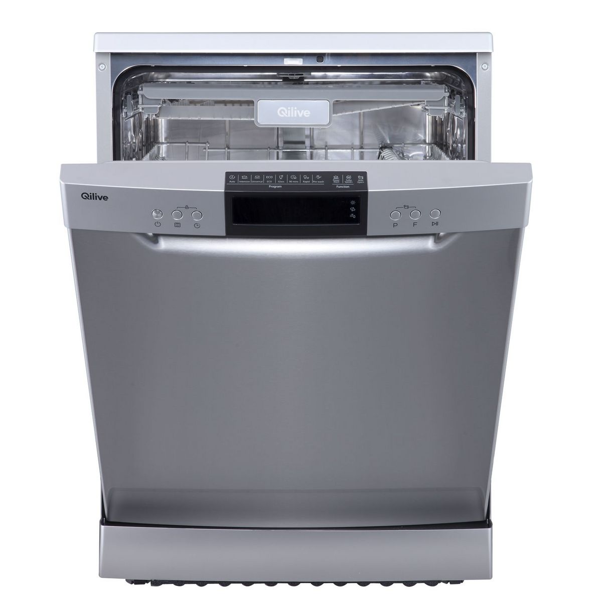 QILIVE Lave vaisselle pose libre Q.6345, 14 couverts, 60 cm, 42 dB, C