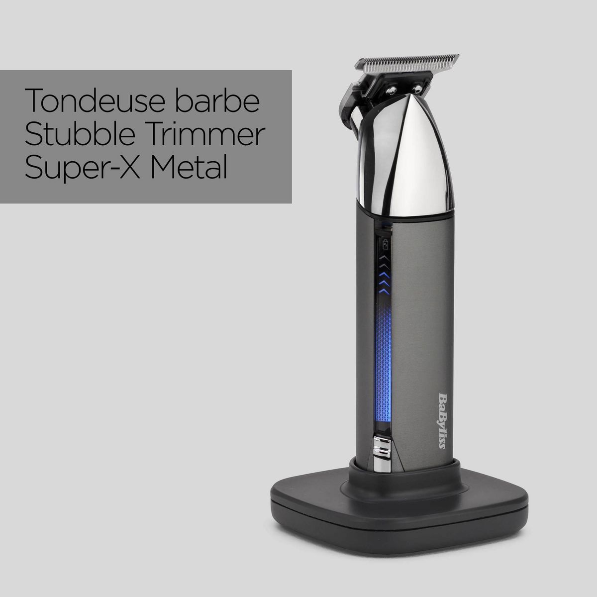 BABYLISS Tondeuse barbe T996E - Anthracite
