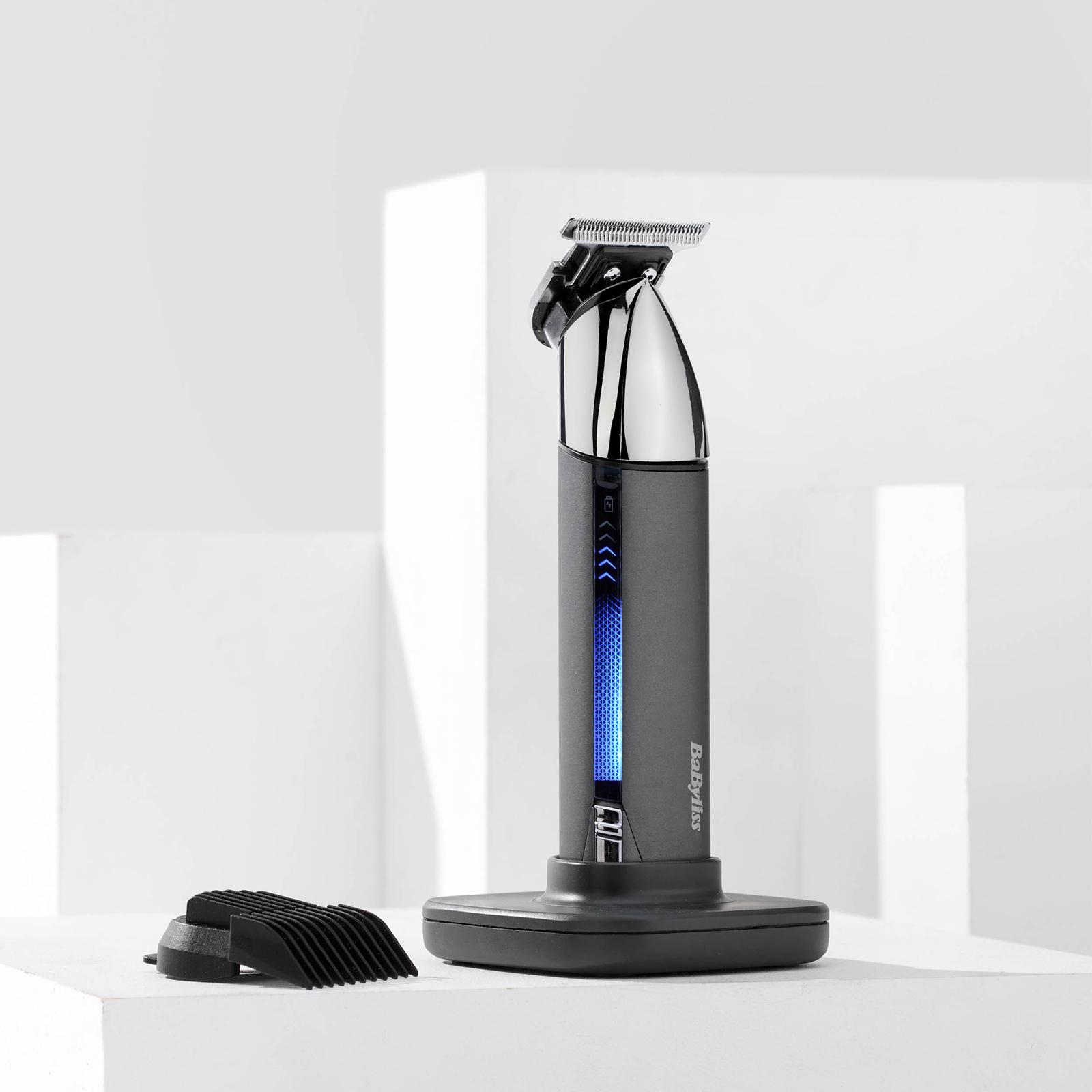 Voir la diapositive 13 : BABYLISS Tondeuse barbe T996E - Anthracite