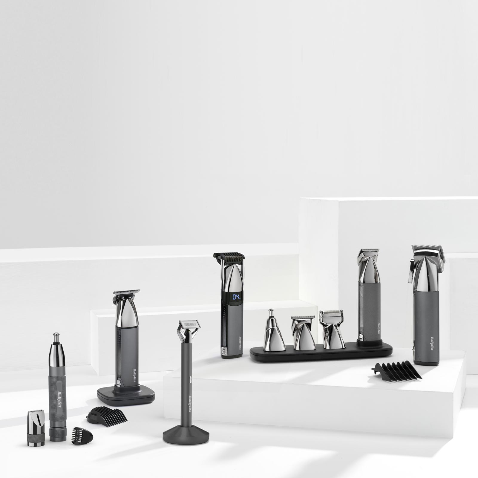 Voir la diapositive 14 : BABYLISS Tondeuse barbe T996E - Anthracite