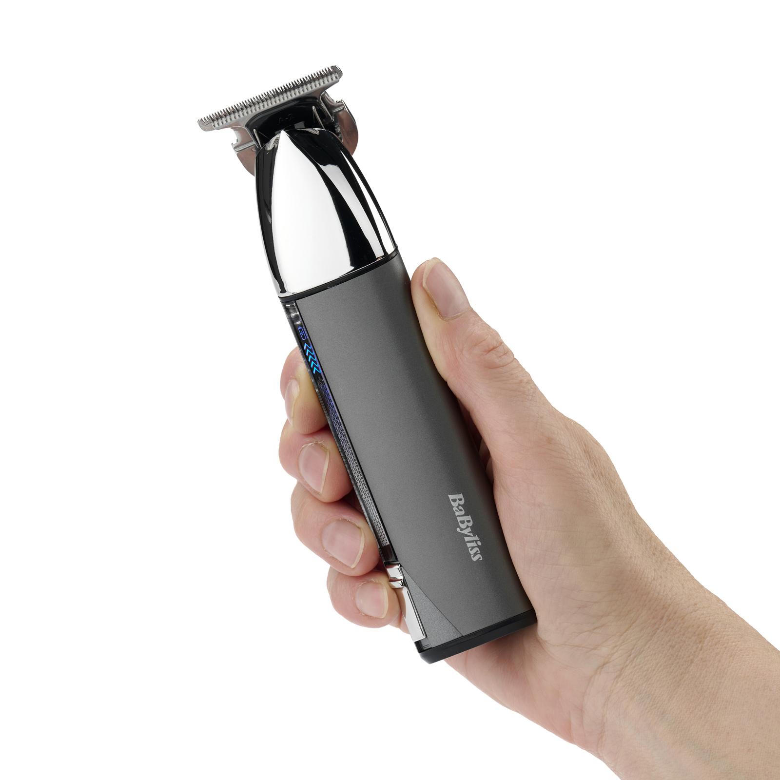 Voir la diapositive 6 : BABYLISS Tondeuse barbe T996E - Anthracite