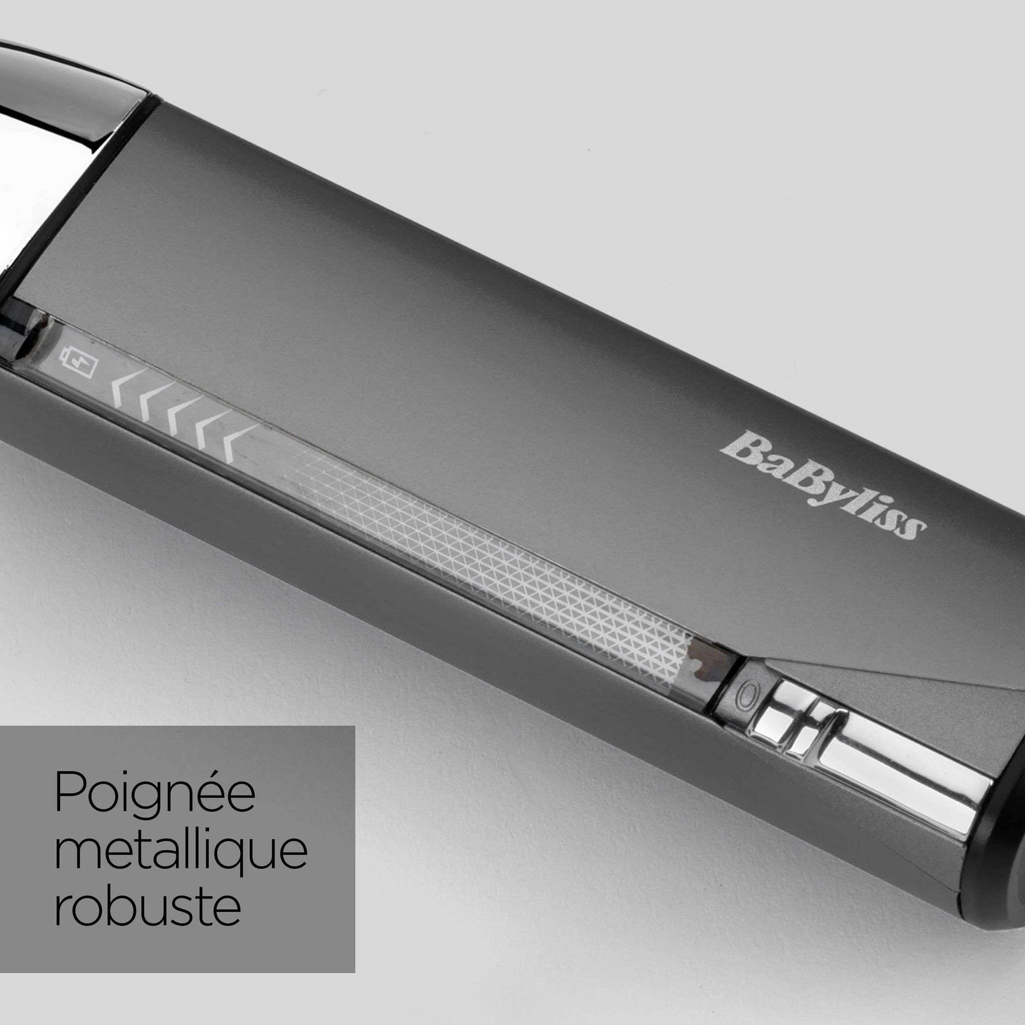 Voir la diapositive 8 : BABYLISS Tondeuse barbe T996E - Anthracite