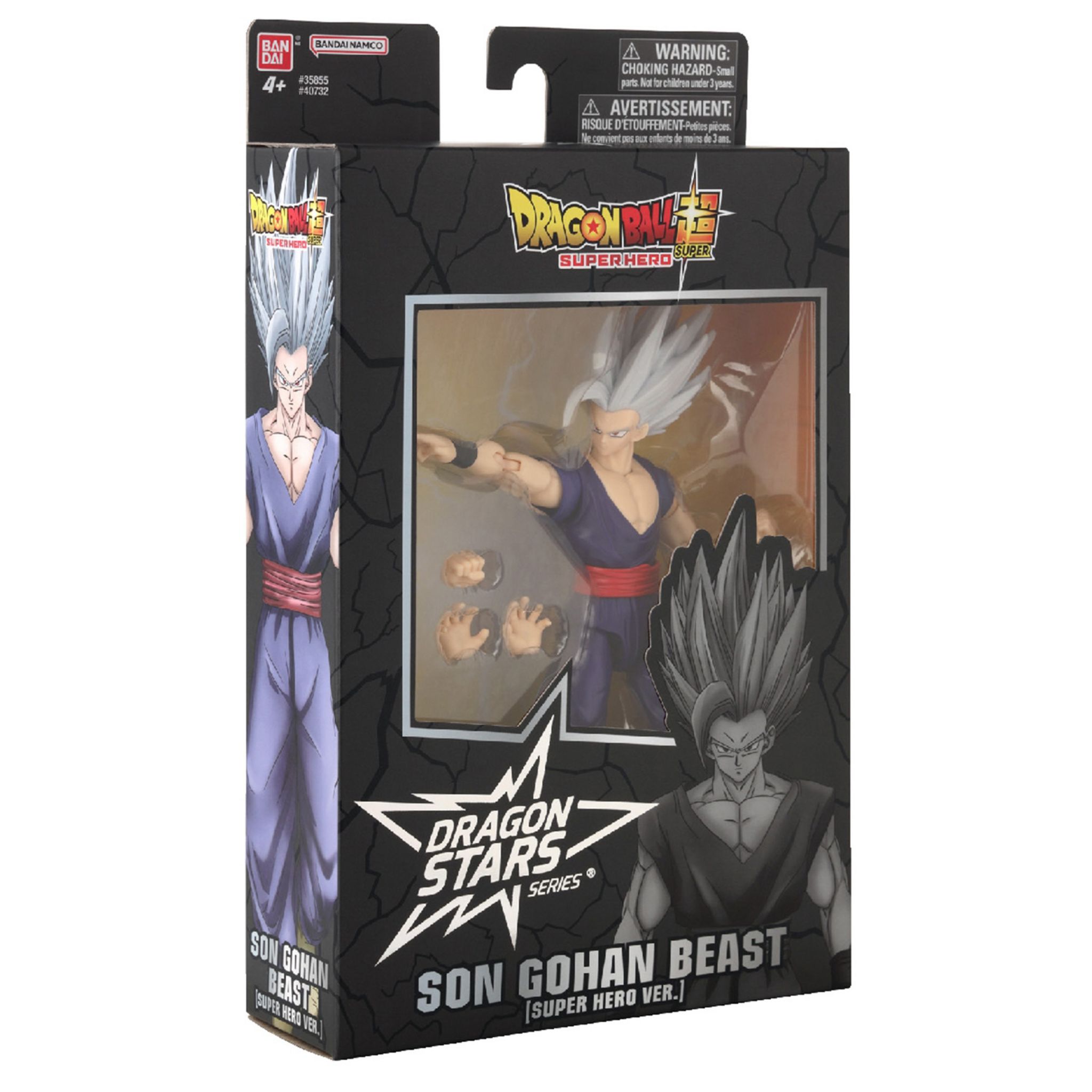 Voir la diapositive 2 : BANDAI Super Figurine Dragon Ball Son Gohan Beast 17 cm