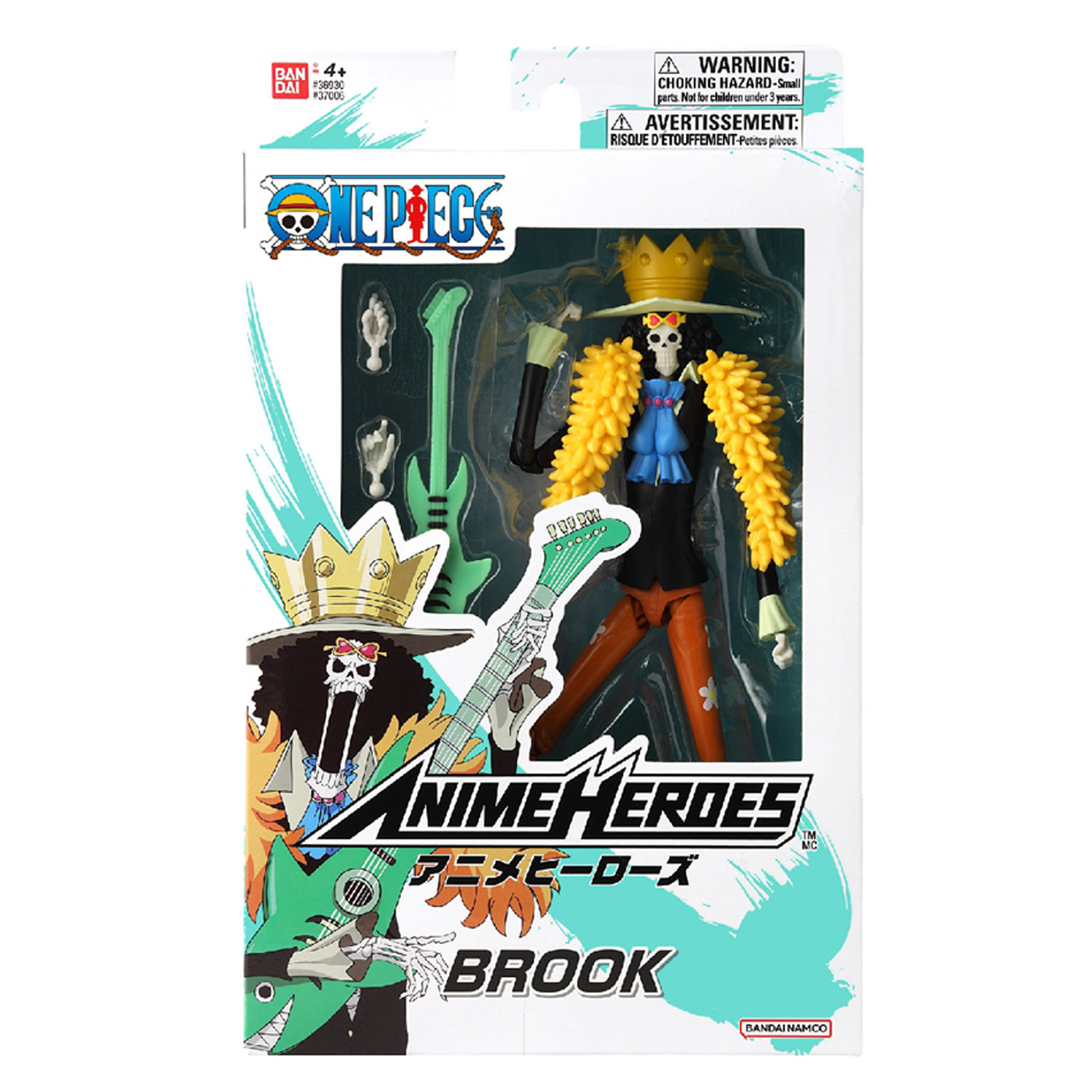 Voir la diapositive 2 : BANDAI Figurine One Piece - Brook  17cm