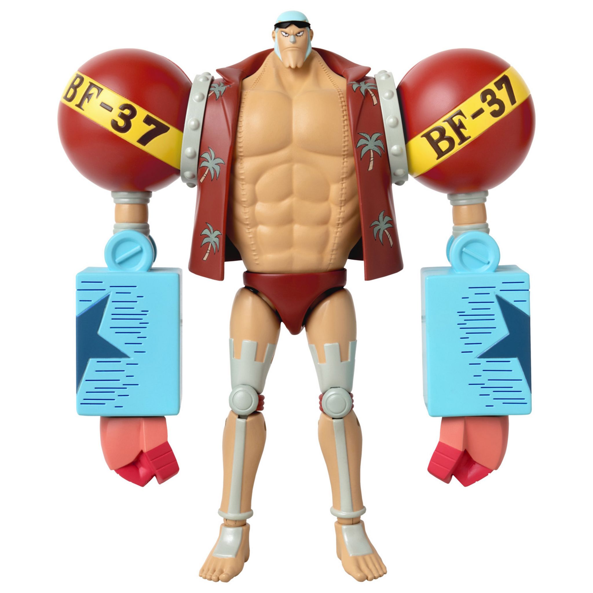 Voir la diapositive 3 : BANDAI Figurine One Piece Franky 17 cm