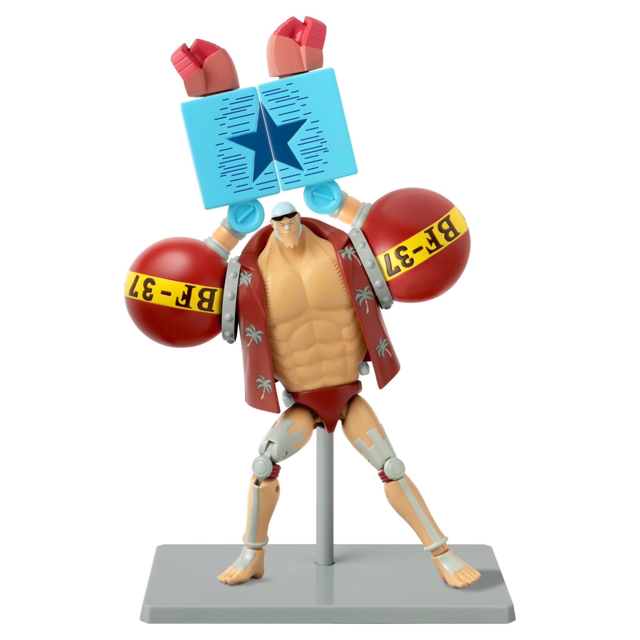 Voir la diapositive 5 : BANDAI Figurine One Piece Franky 17 cm