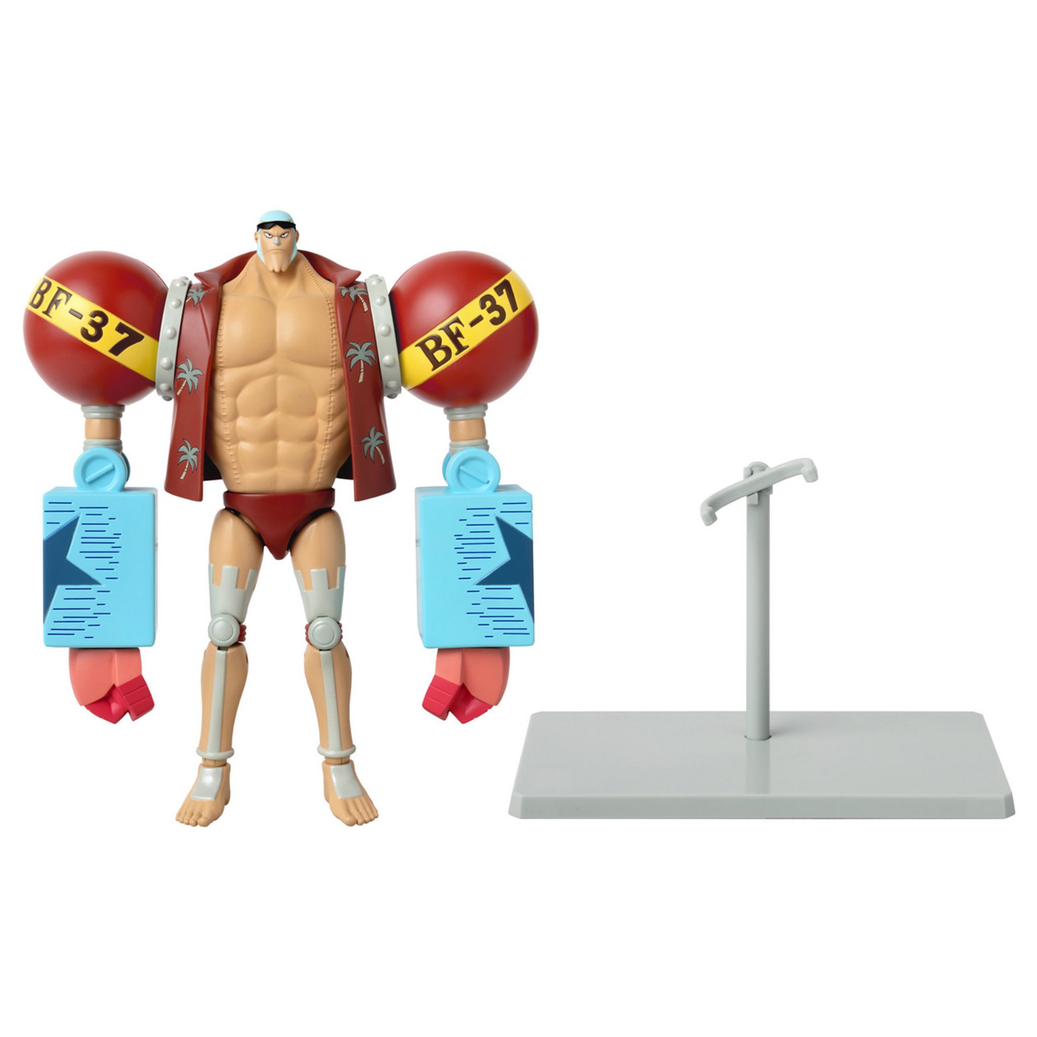 Voir la diapositive 6 : BANDAI Figurine One Piece Franky 17 cm