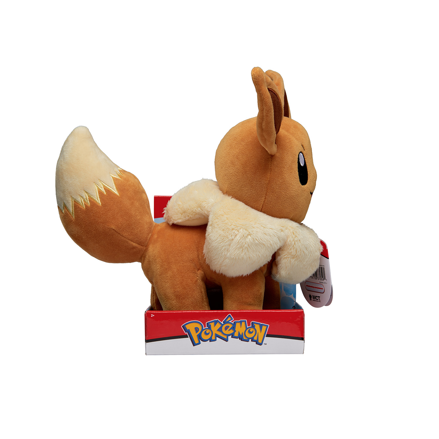 Voir la diapositive 3 : POKEMON Peluche Évoli Pokémon 30 cm