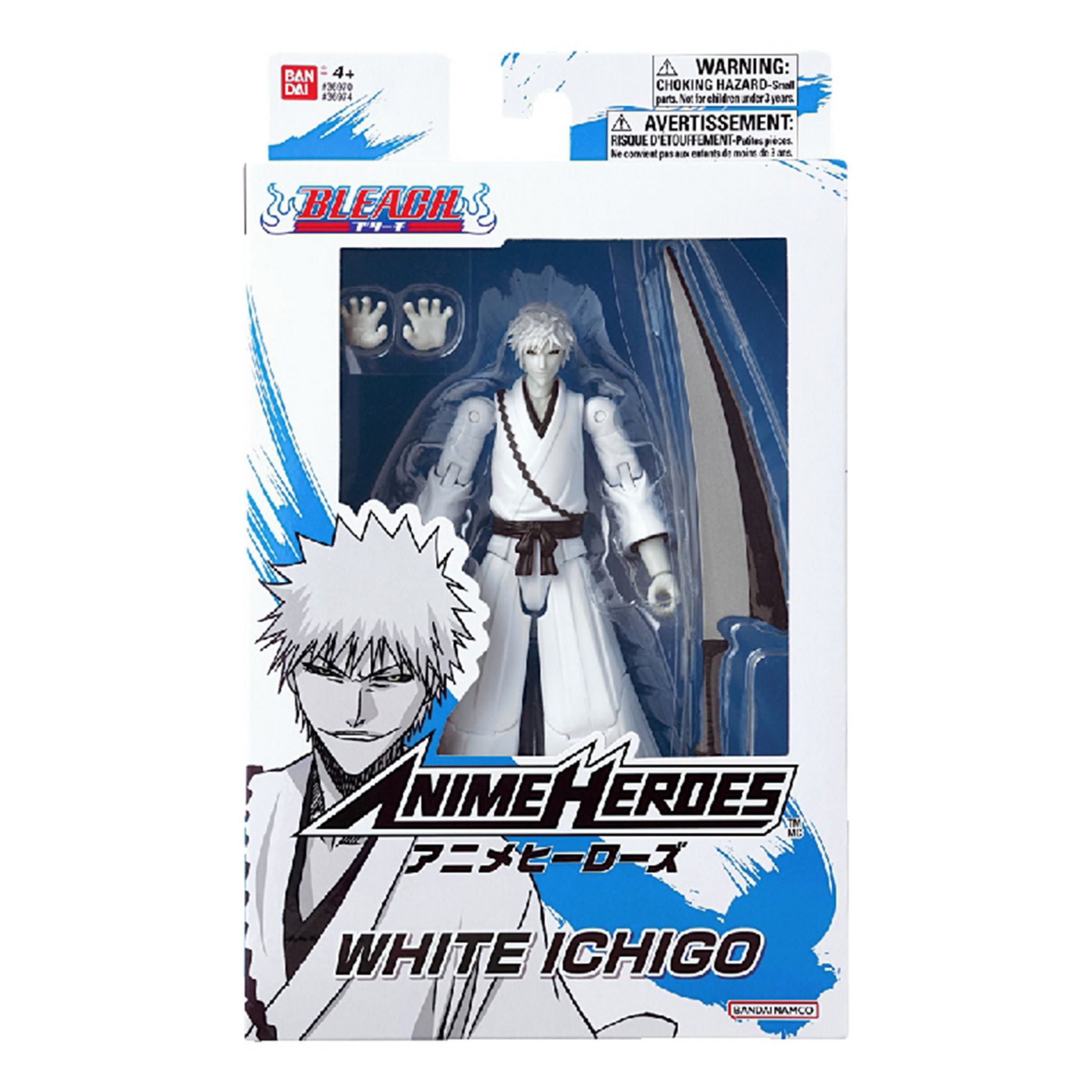 Voir la diapositive 3 : BANDAI Figurine Bleach White Ichigo 17 cm