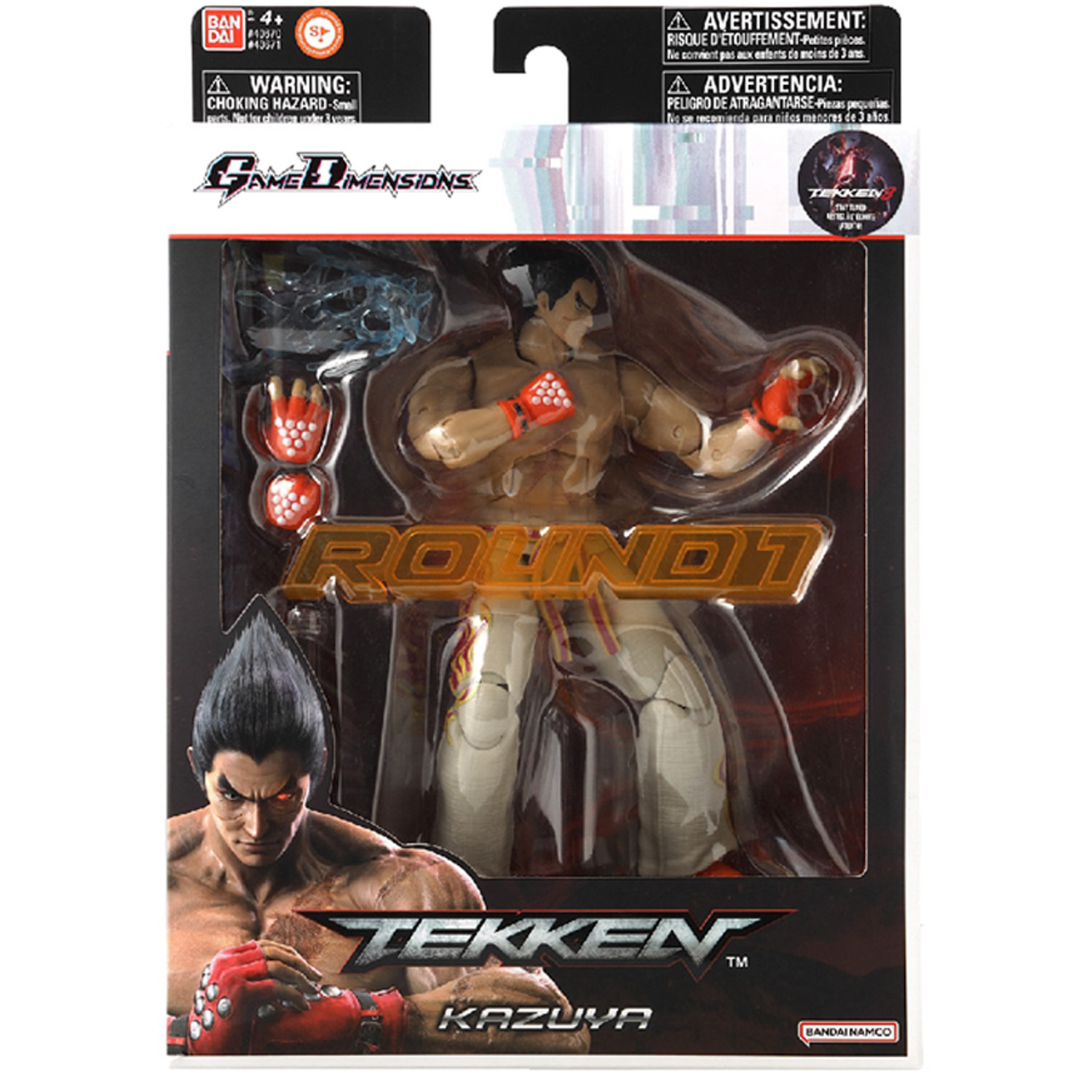 Voir la diapositive 3 : BANDAI Figurine Tekken Kazuya Mishima 17cm