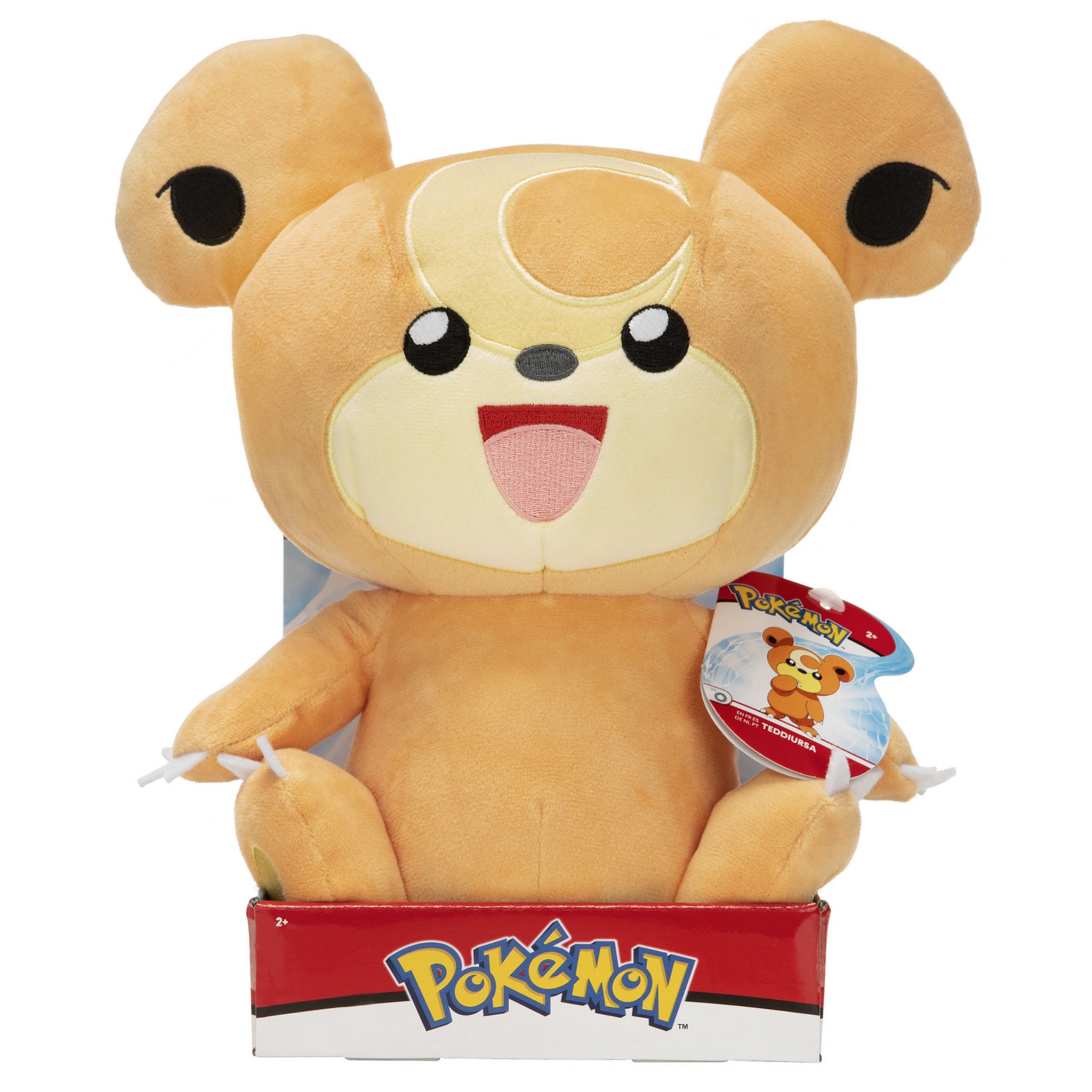 Voir la diapositive 4 : BANDAI Peluche Teddiursa Pokémon