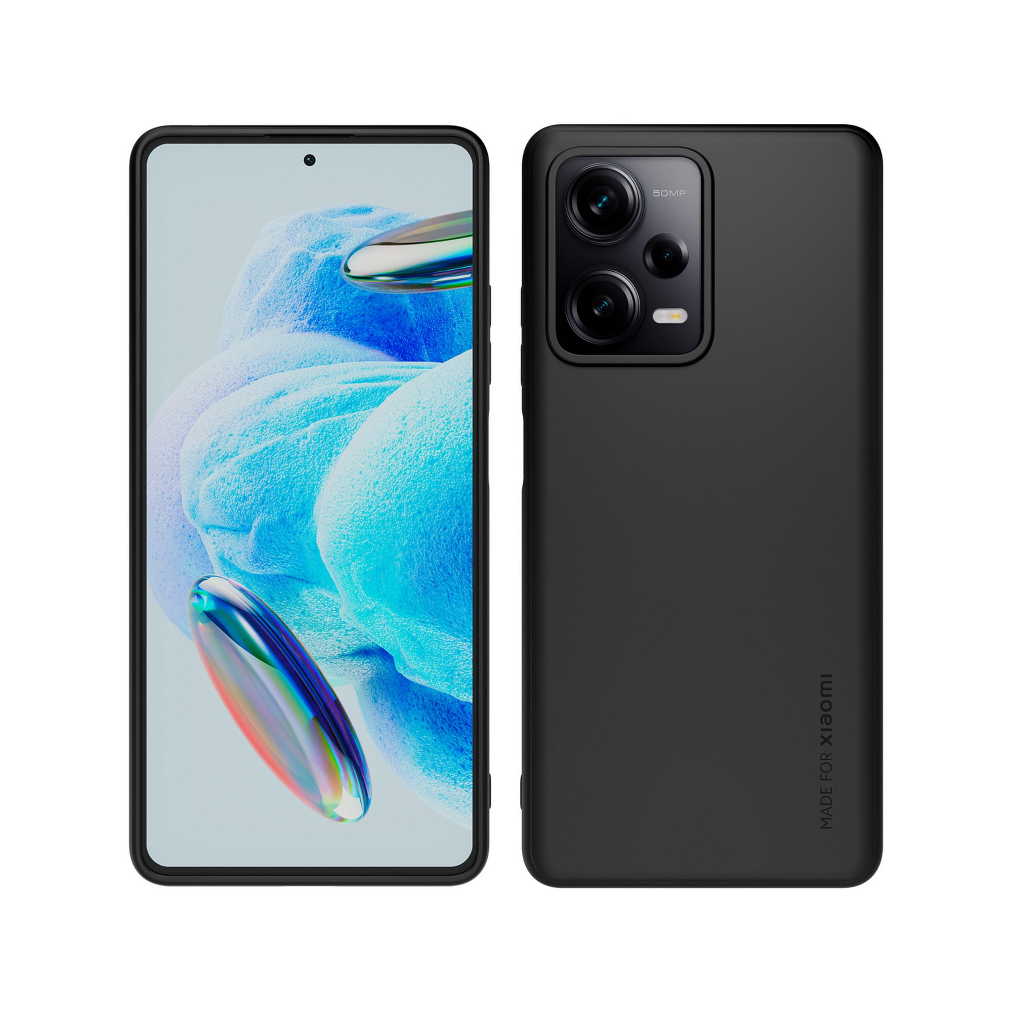 Voir la diapositive 6 : Coque rigide pour Xiaomi Redmi Note 12 Pro 5G - Noir