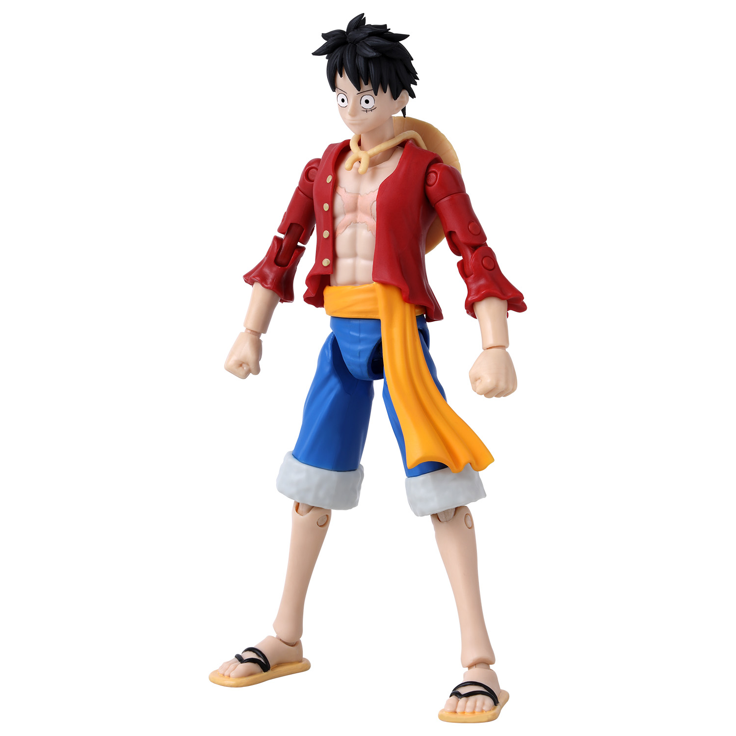 Voir la diapositive 2 : BANDAI Figurine One Pièce Monkey D Luffy refresh 17 cm