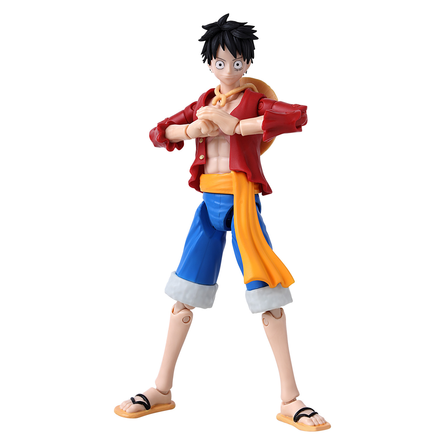 Voir la diapositive 5 : BANDAI Figurine One Pièce Monkey D Luffy refresh 17 cm