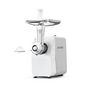 Voir la diapositive 2 : KITCHENCOOK Hachoir  à viande électrique MG1300 - Blanc