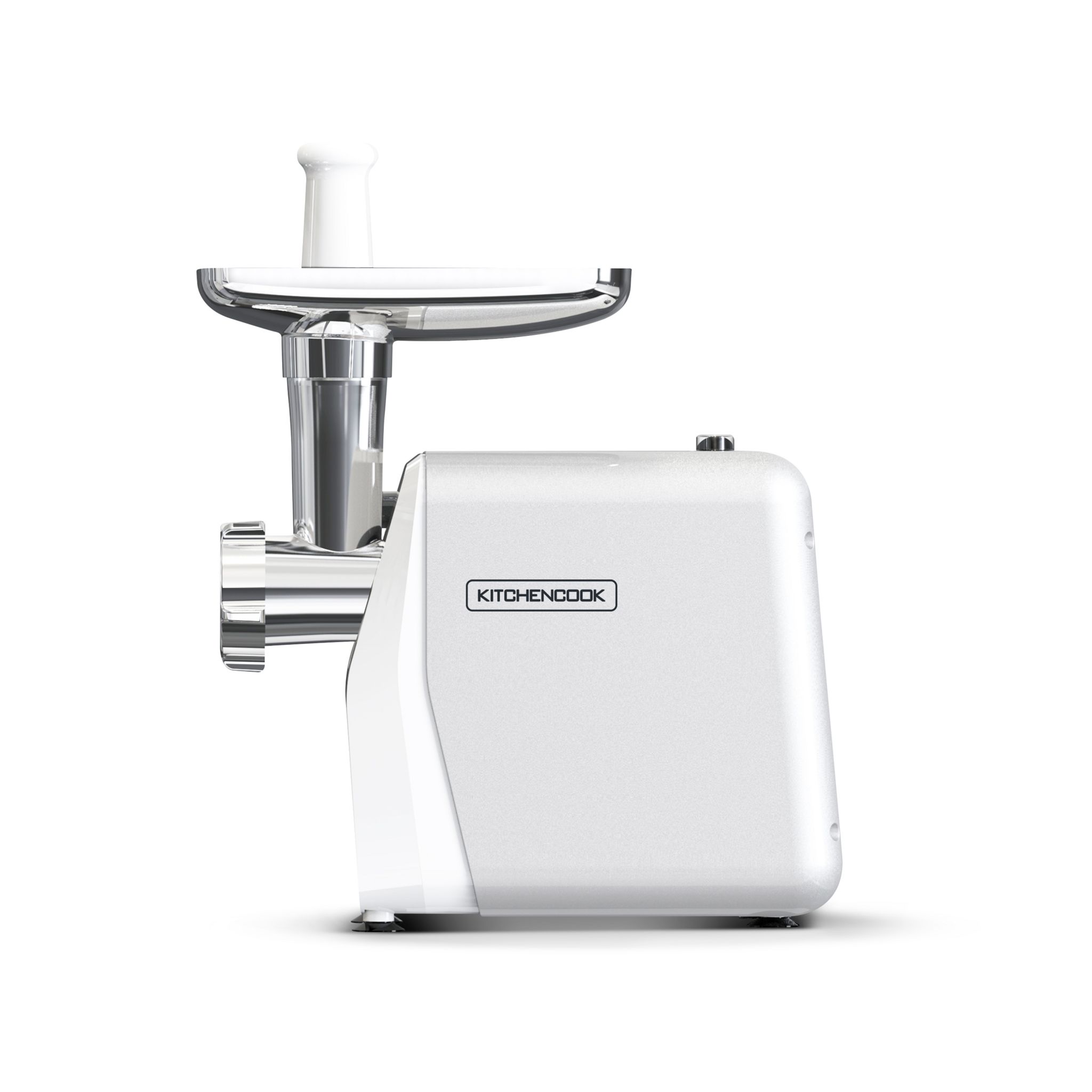 Voir la diapositive 6 : KITCHENCOOK Hachoir  à viande électrique MG1300 - Blanc