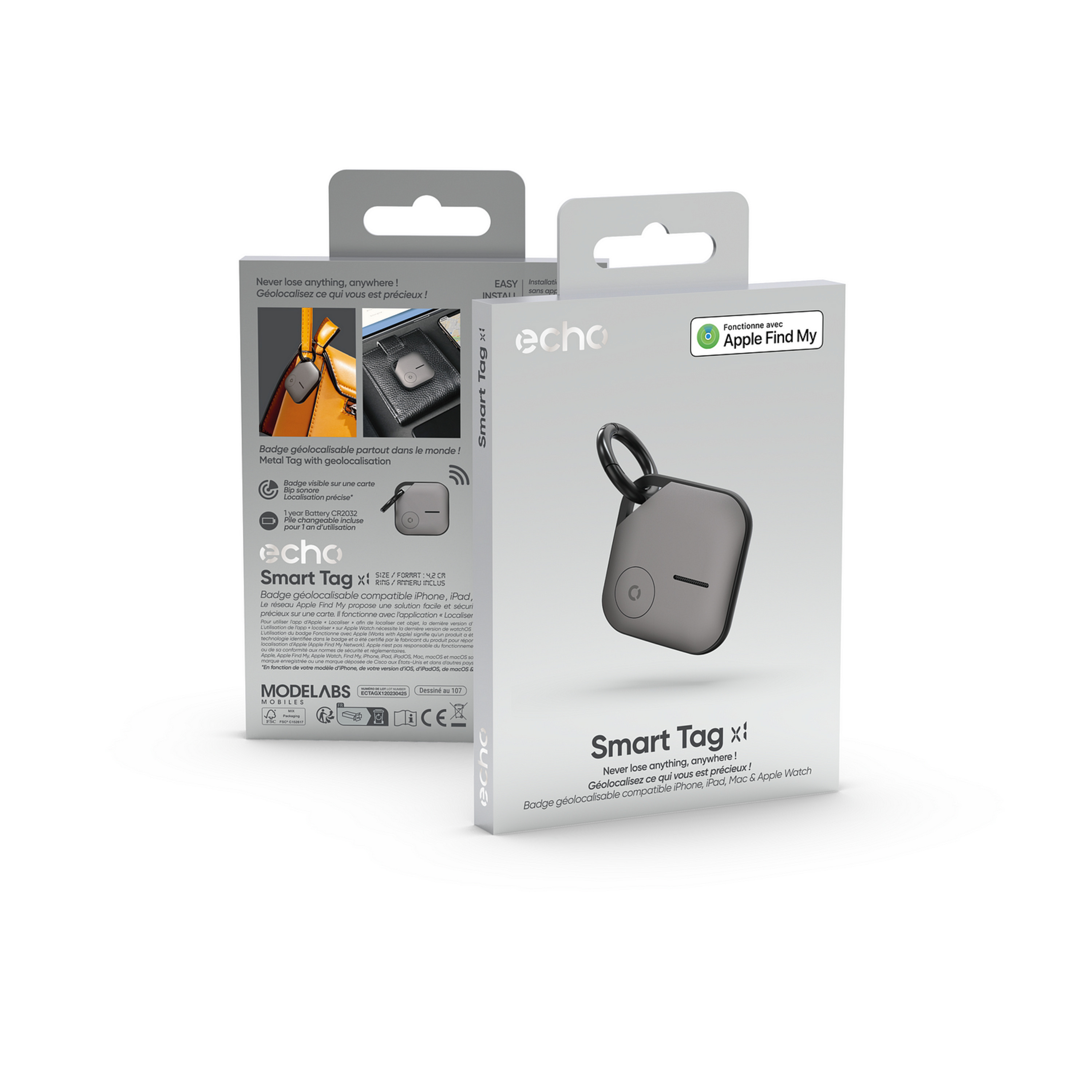 Voir la diapositive 6 : ECHO Tracker Smart TAG