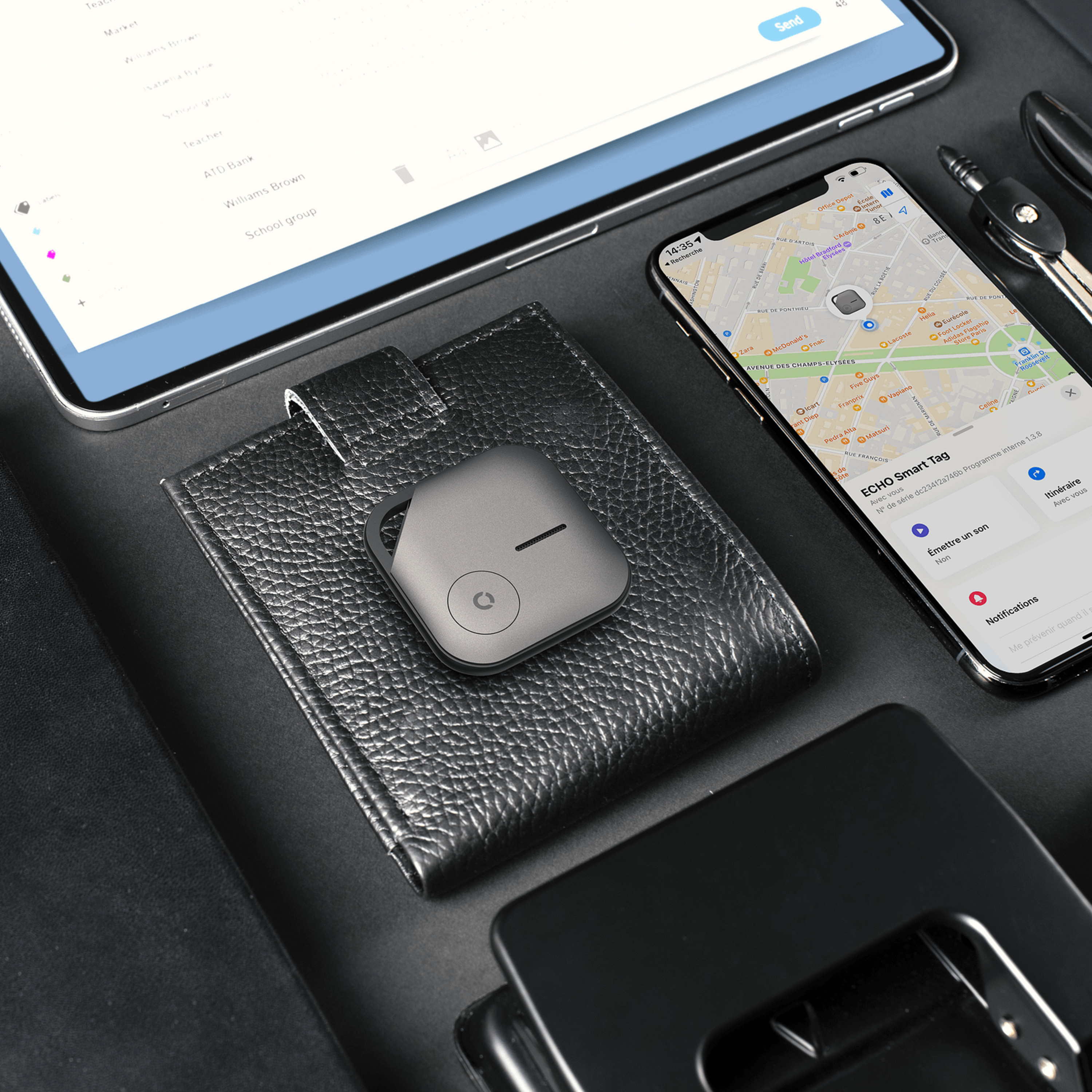 Voir la diapositive 10 : ECHO Tracker Smart TAG