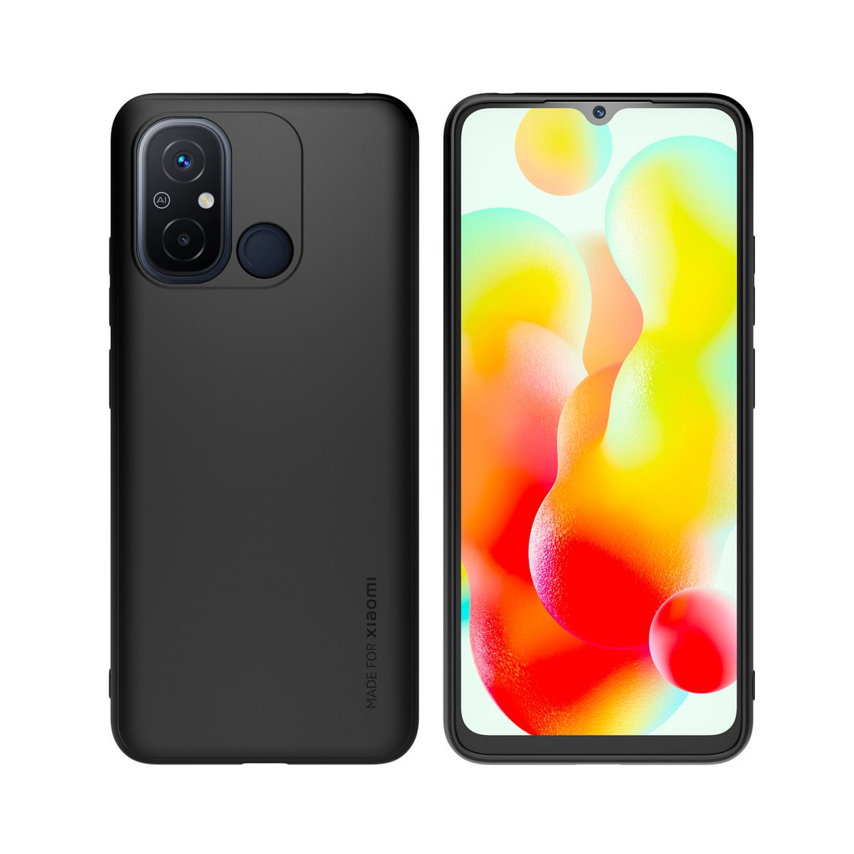 XIAOMI Coque et verre trempé pour redmi 12C