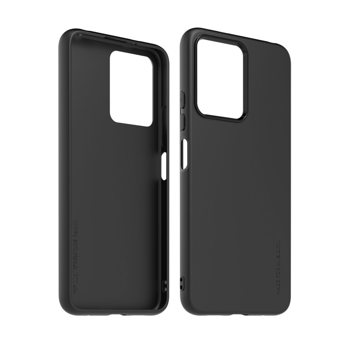Coque rigide +Verre trempée pour Xiaomi Redmi Note 12 4G - Noir